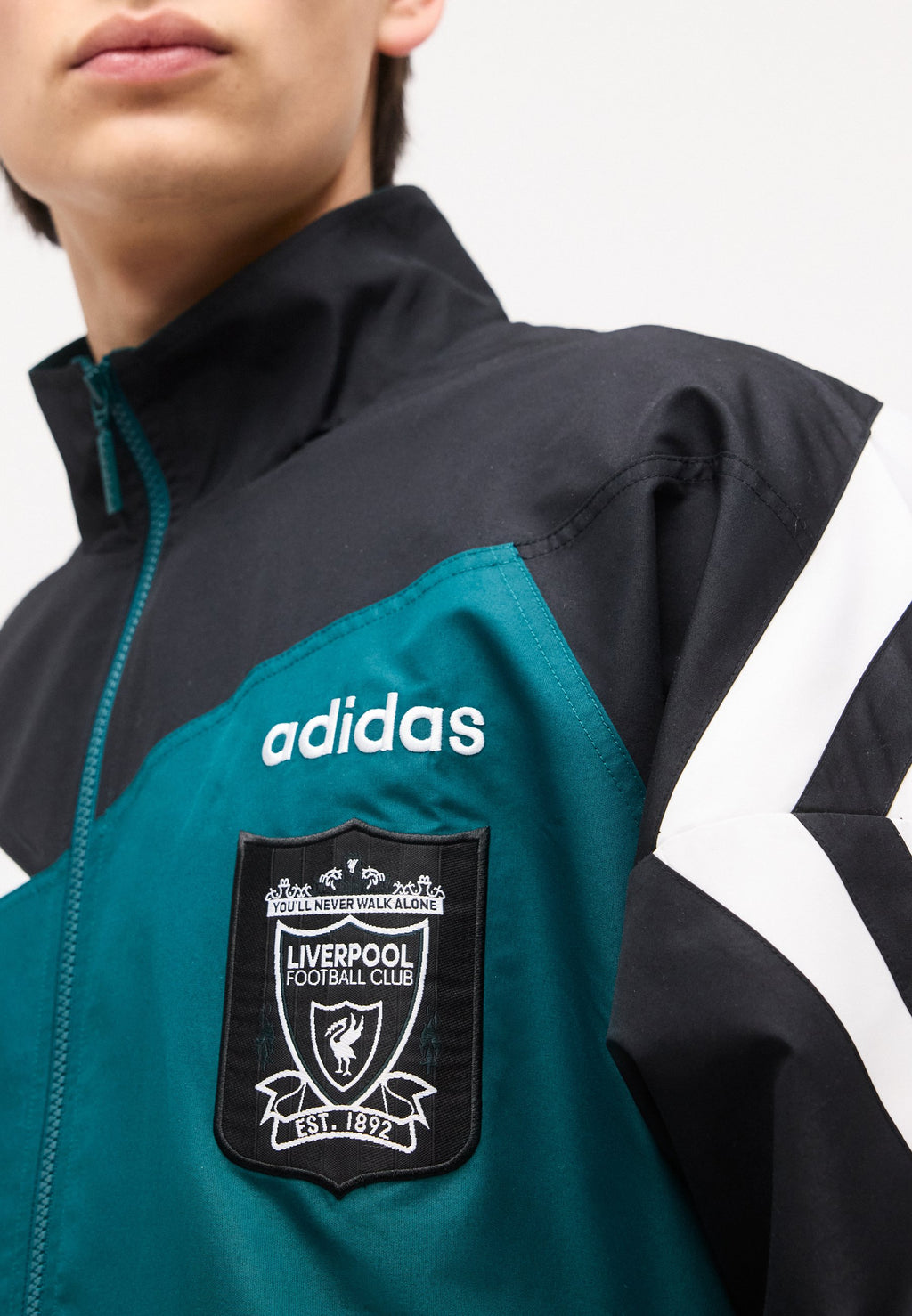LIVERPOOL FC TRACK 95 - Club wear - rich green/black