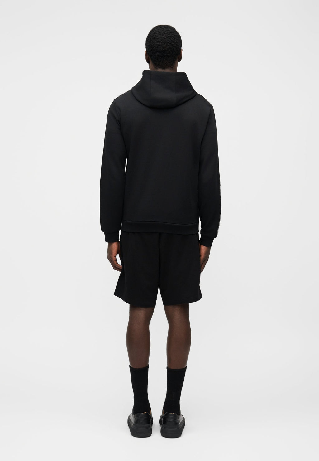 TRAIN LOGO SERIES MAN HOODIE TAPE UNISEX - Hoodie - black