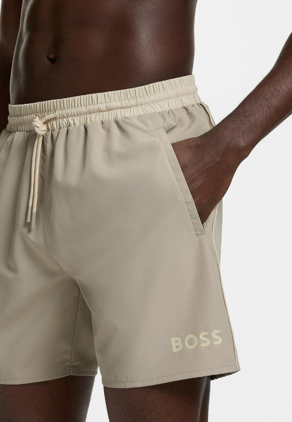 STARFISH - Swimming shorts - light beige four