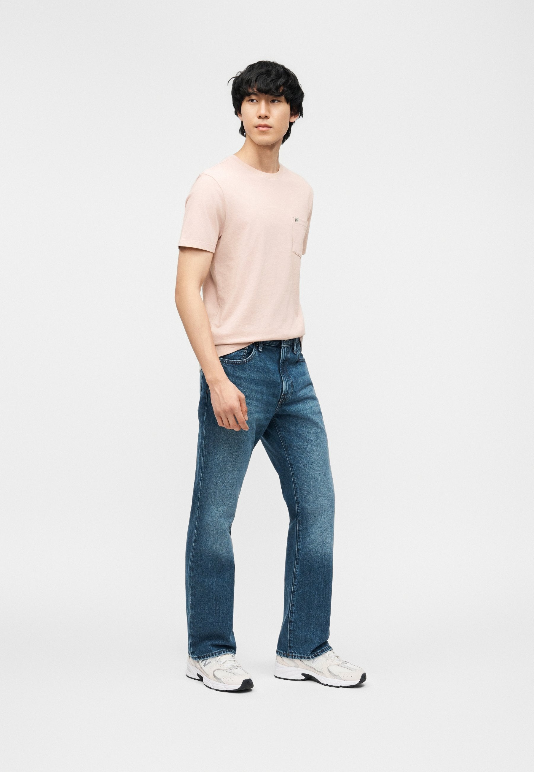 LOGO - Basic T-shirt - dull rose