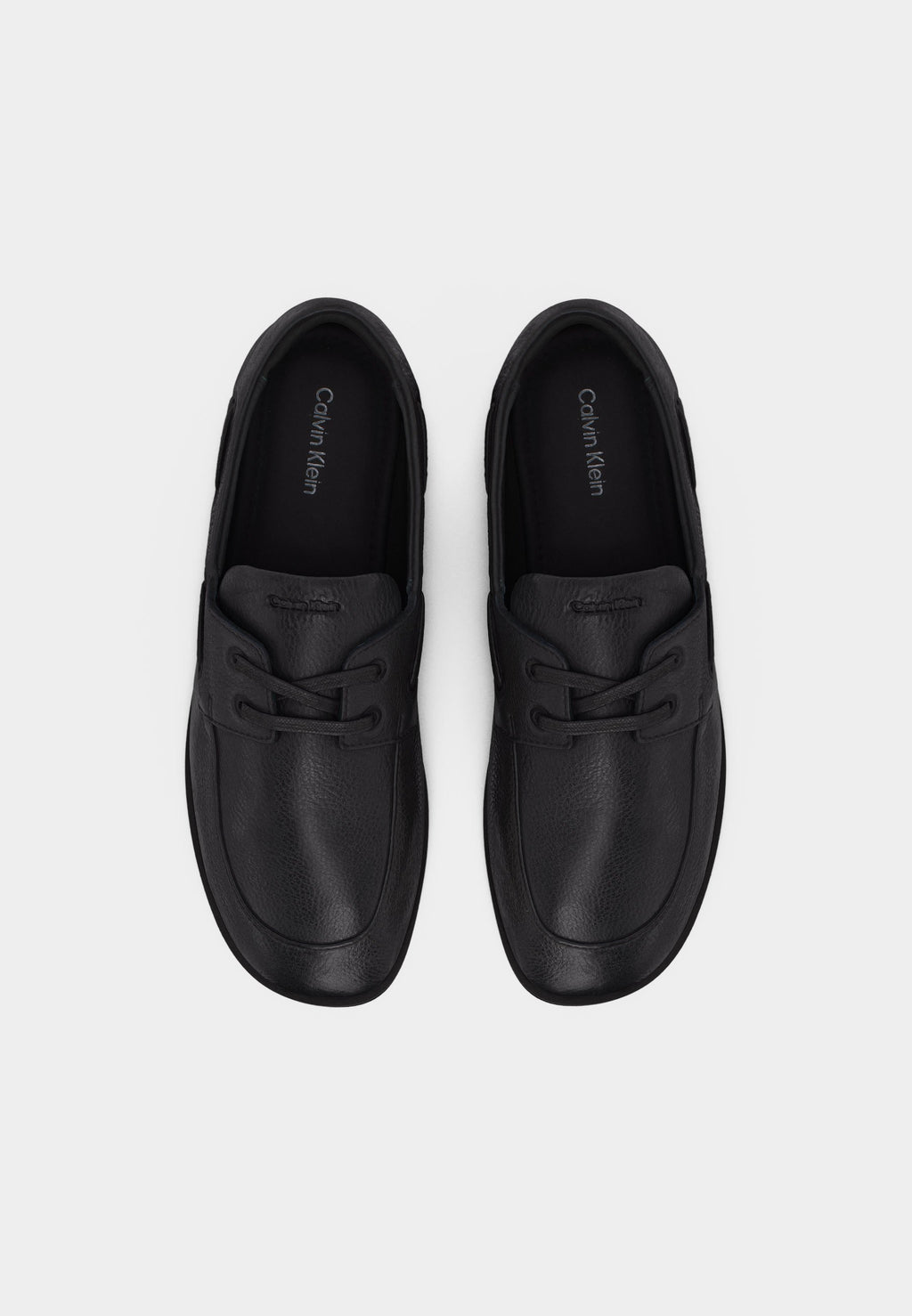 Boat shoes - triple black