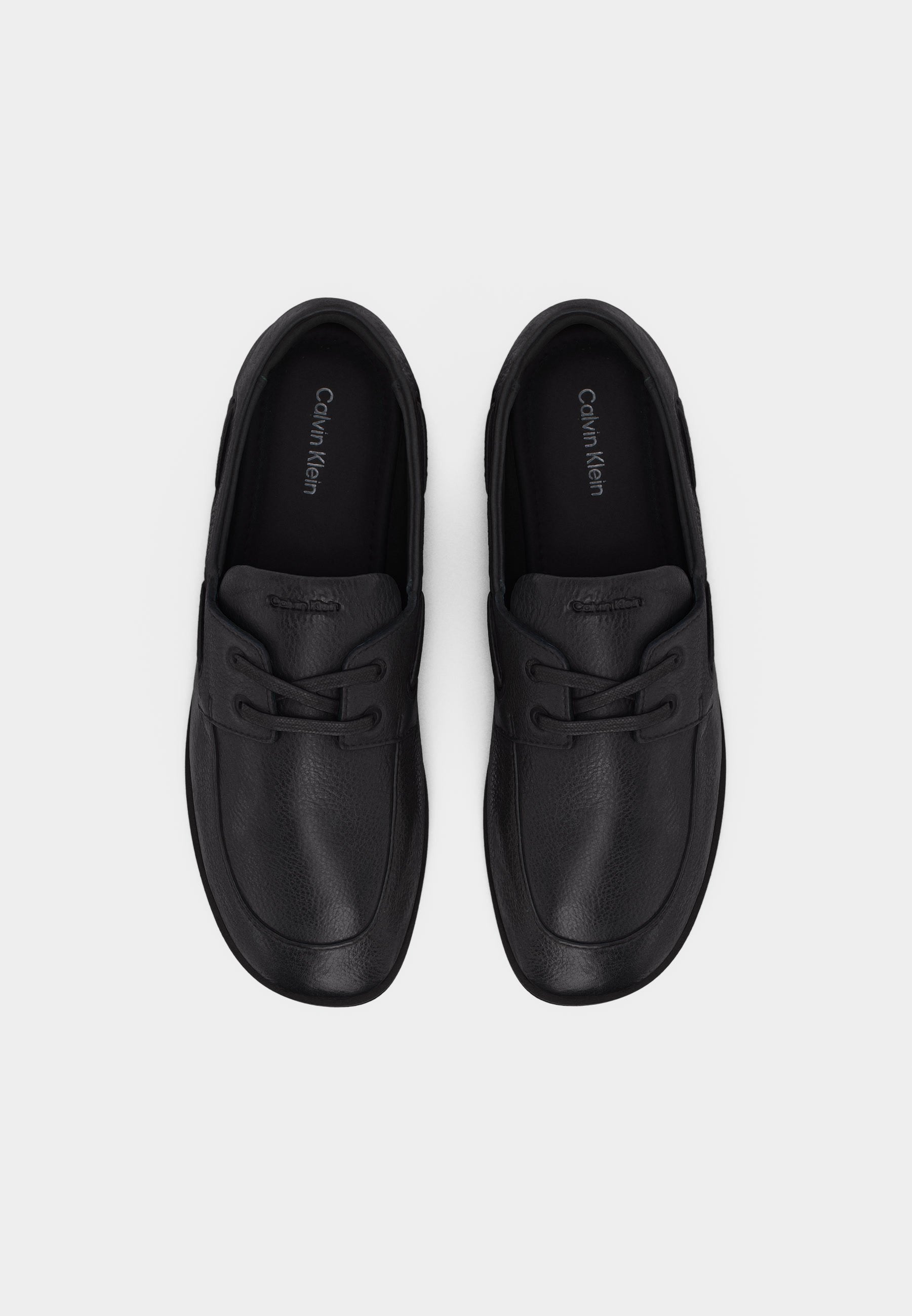 Boat shoes - triple black