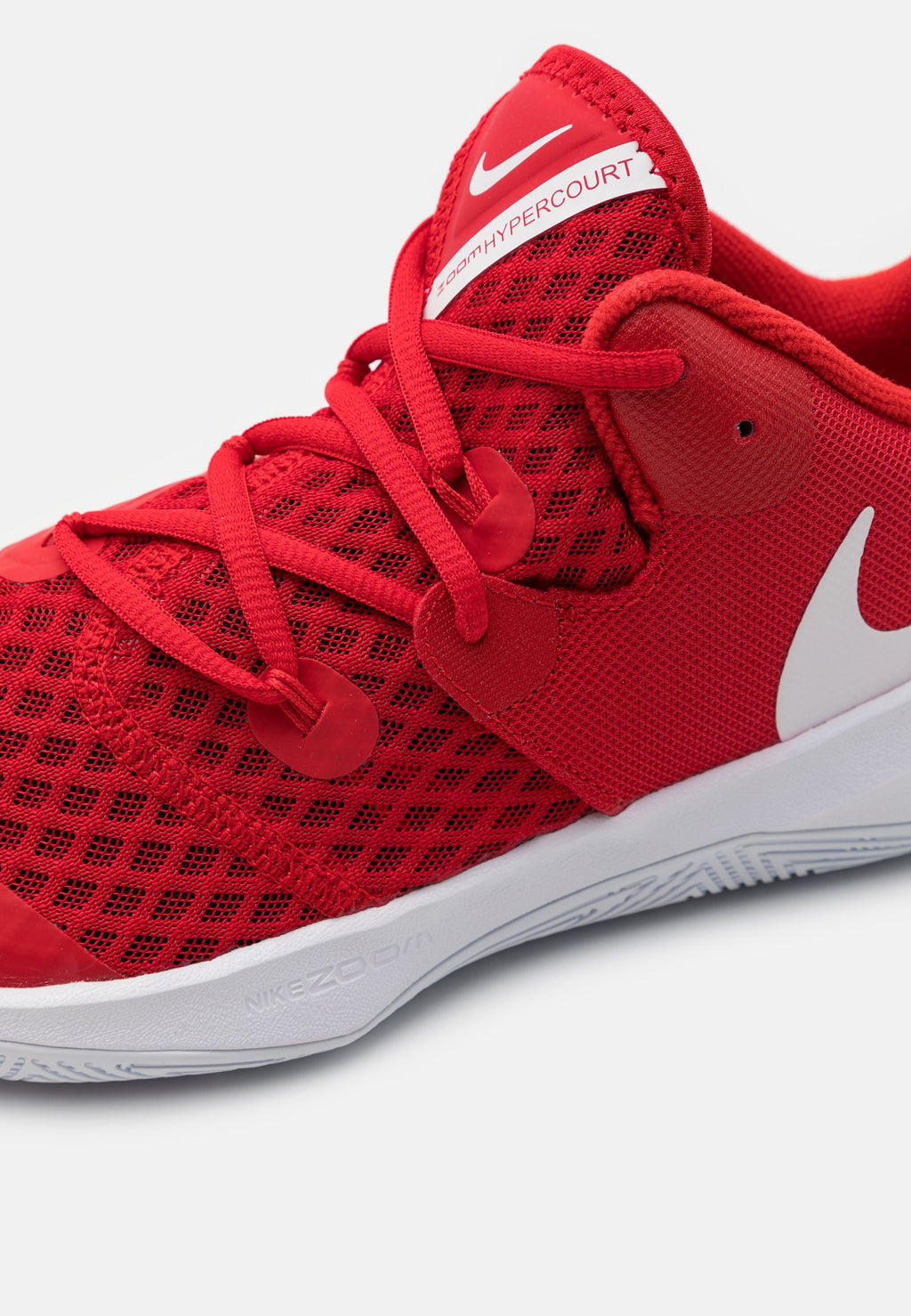 ZOOM HYPERSPEED COURT UNISEX - Handball shoes - university red/white