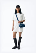 WEBBING STRAP POCKET BAG - Handbag - ensign blue