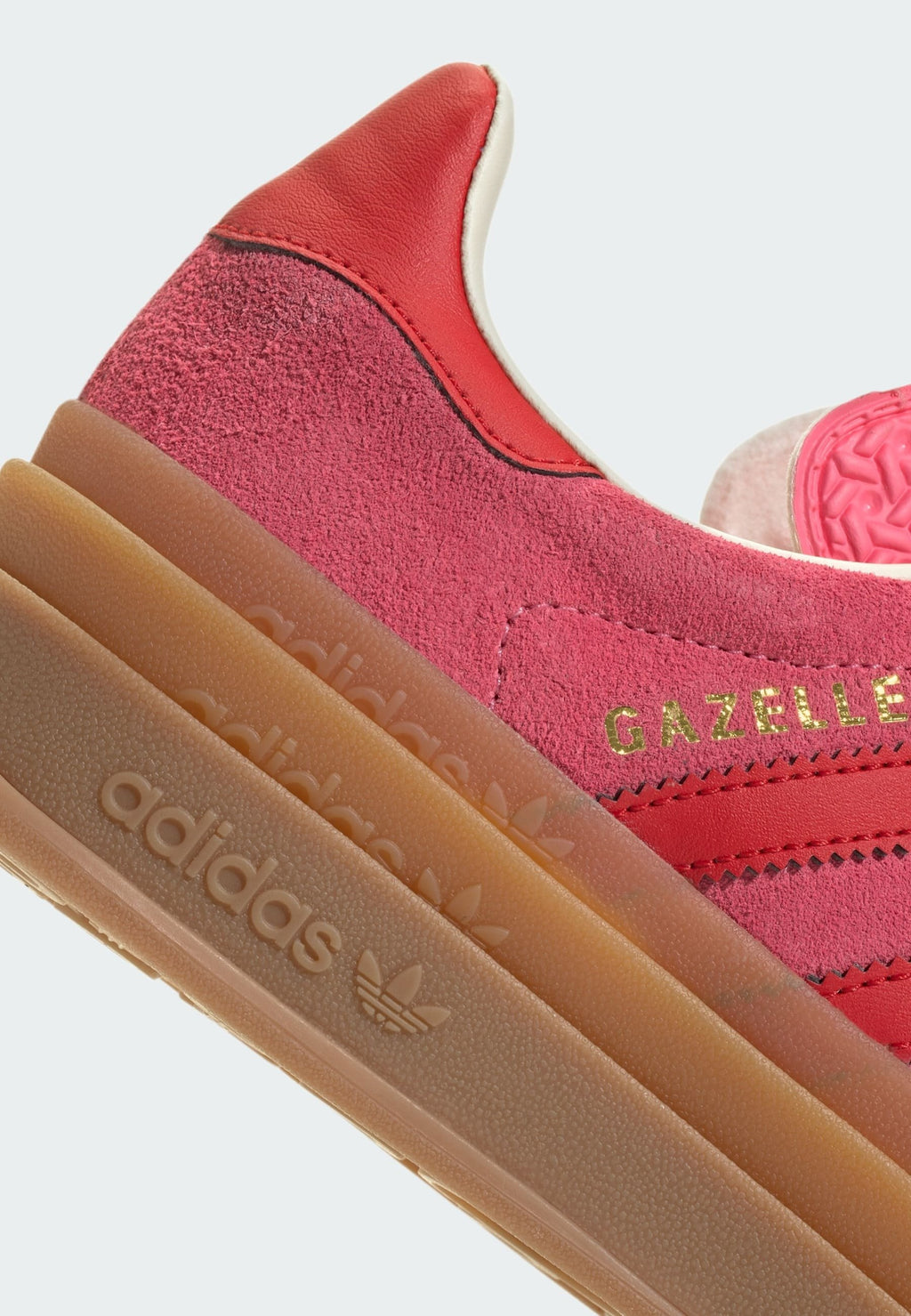 GAZELLE BOLD J UNISEX - Trainers - rose tone better scarlet cream white