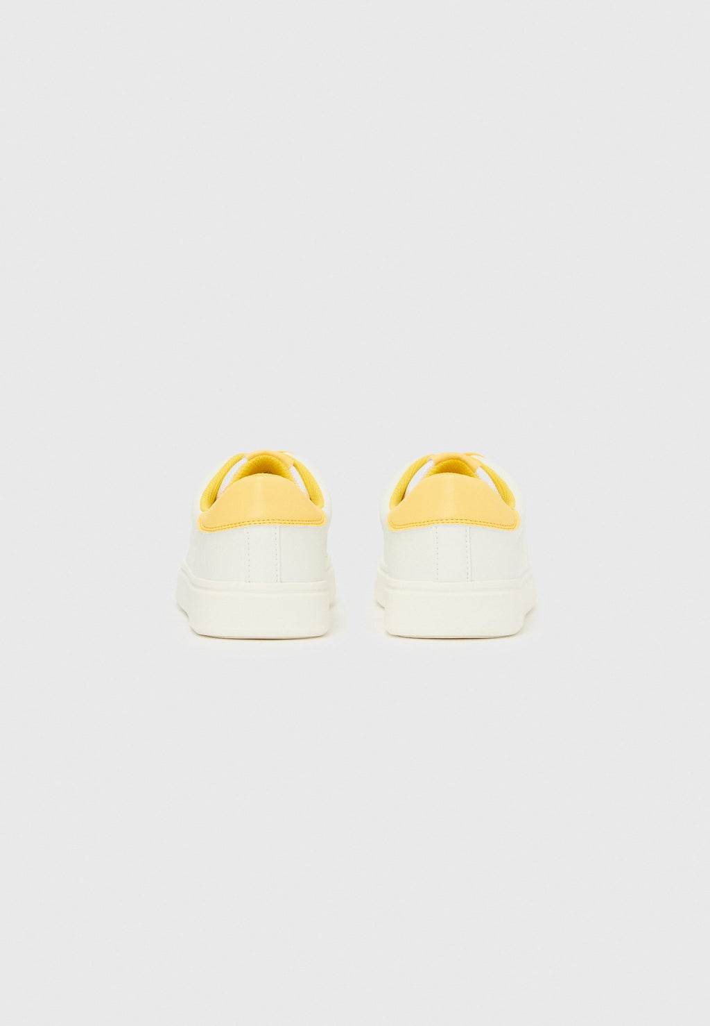 COOPER UNISEX - Baskets - blanc/jaune