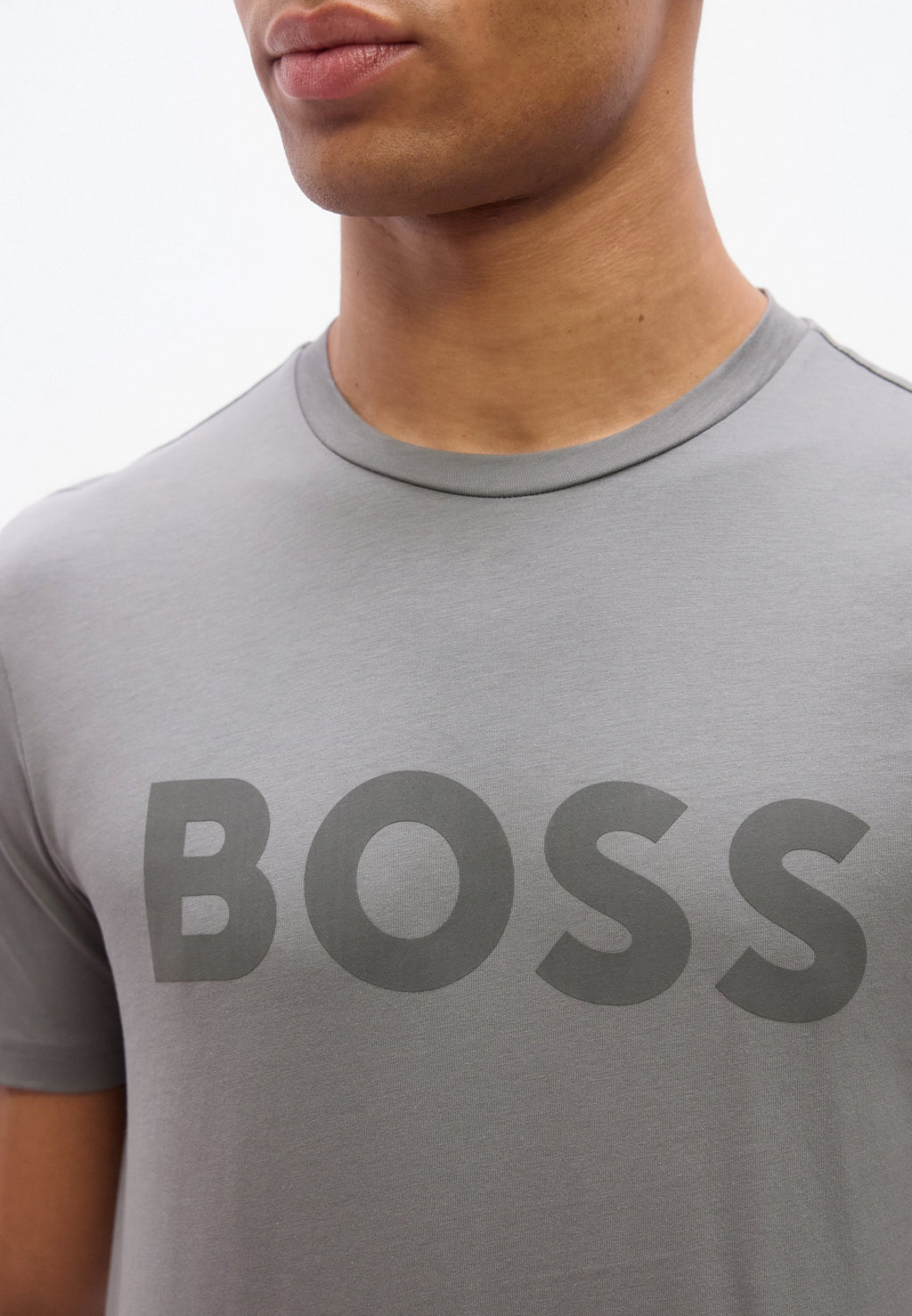 THINKING - Print T-shirt - open grey