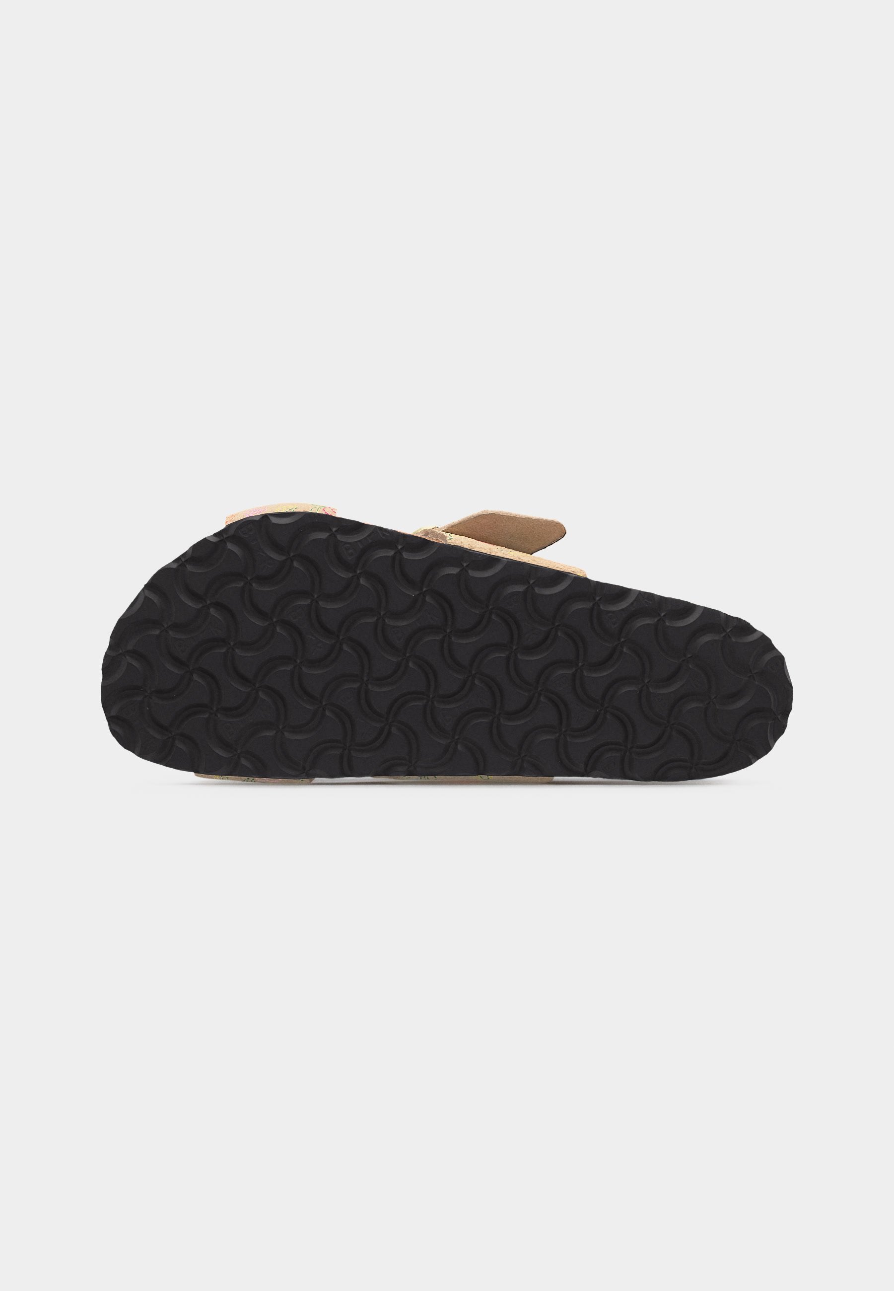 SIENA FLOWER PRINTN REGULAR - Sandals - sandcastle