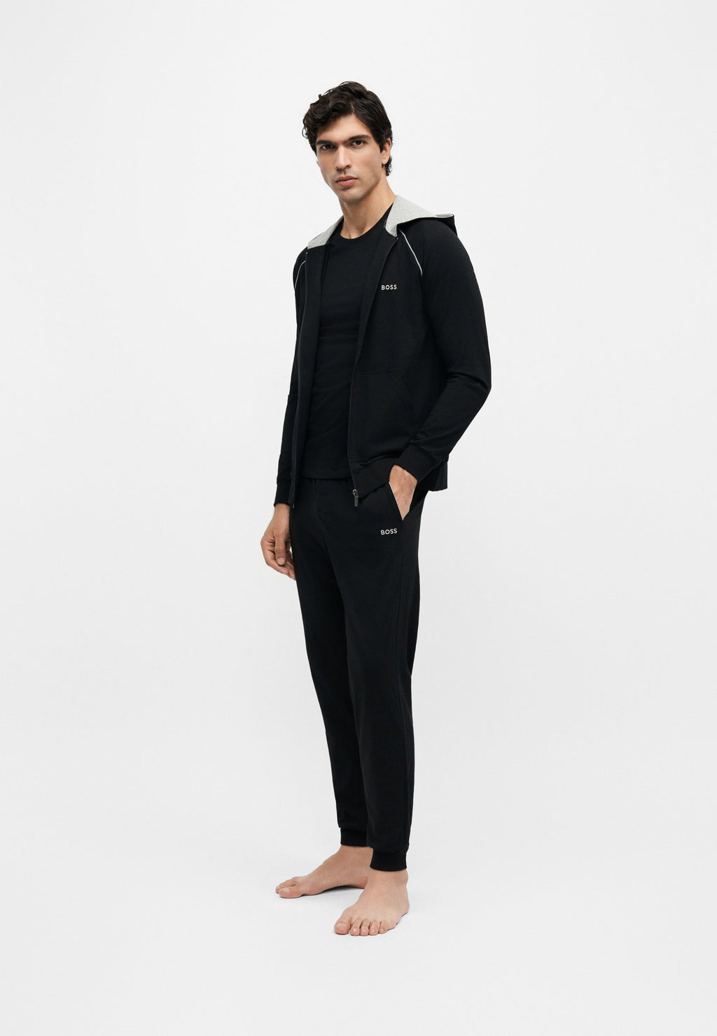 MIX MATCH PANTS - Pyjama bottoms - black