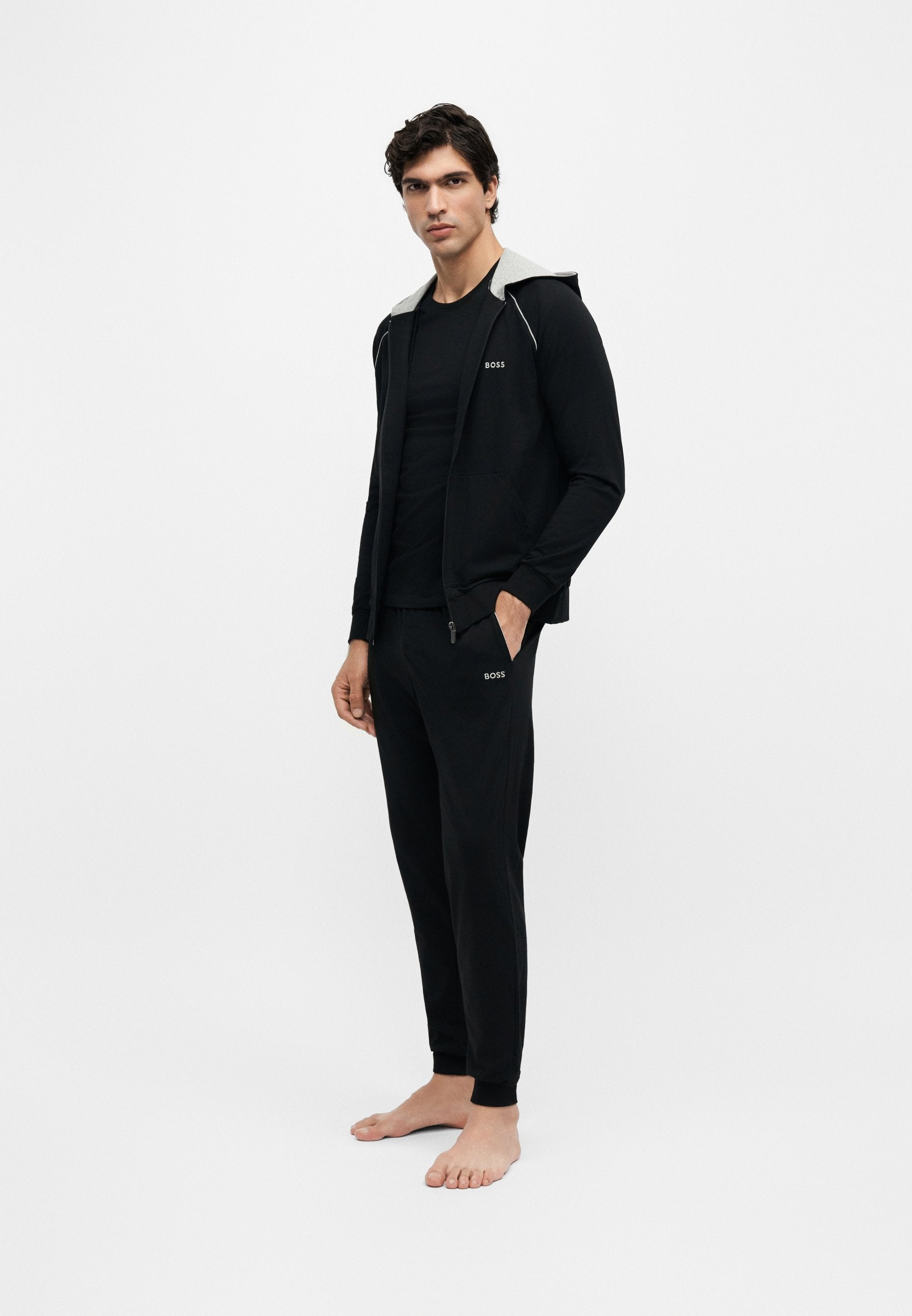 MIX MATCH PANTS - Pyjama bottoms - black