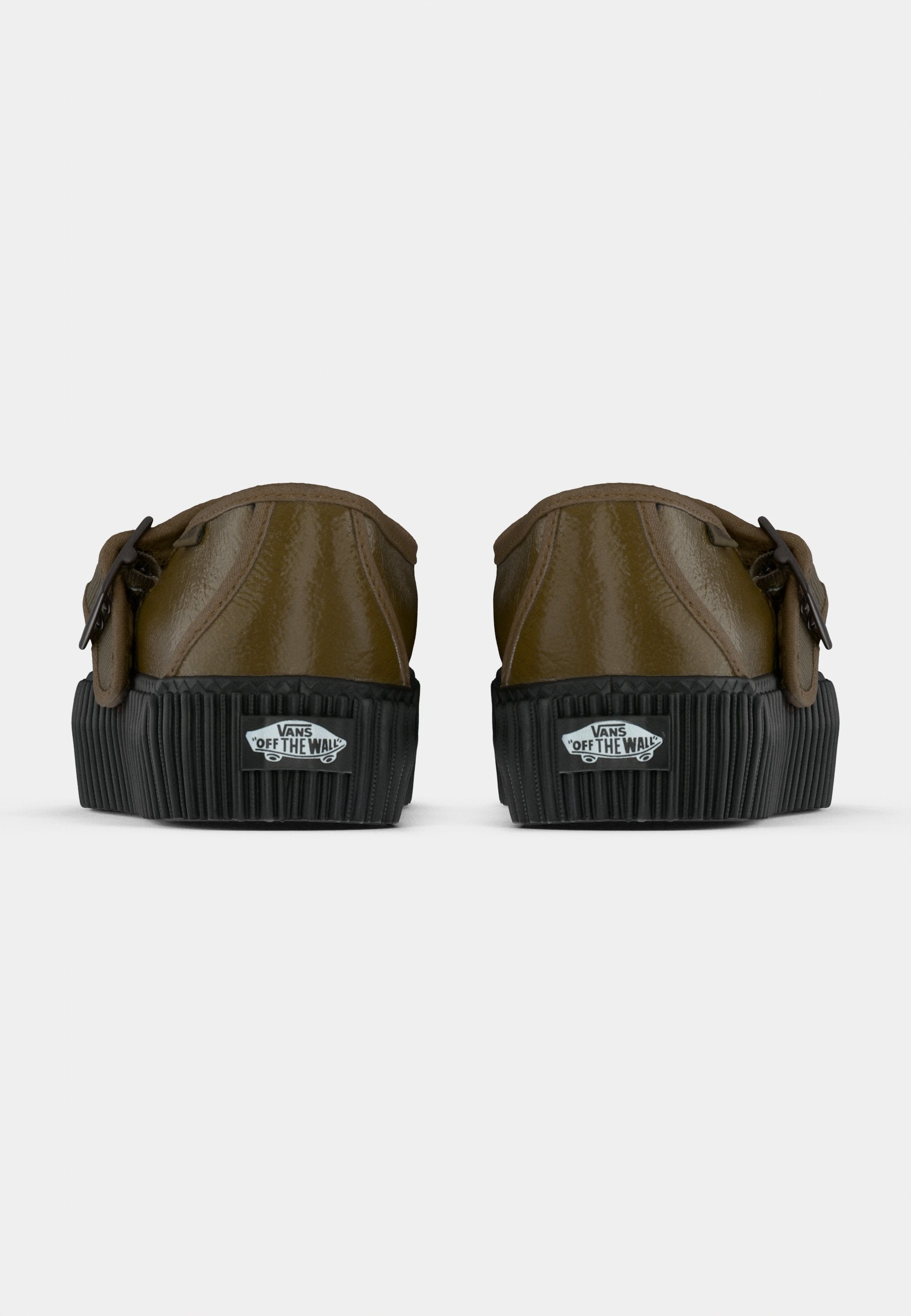 MARY JANE CREEPER - Ankle strap ballet pumps - sepia