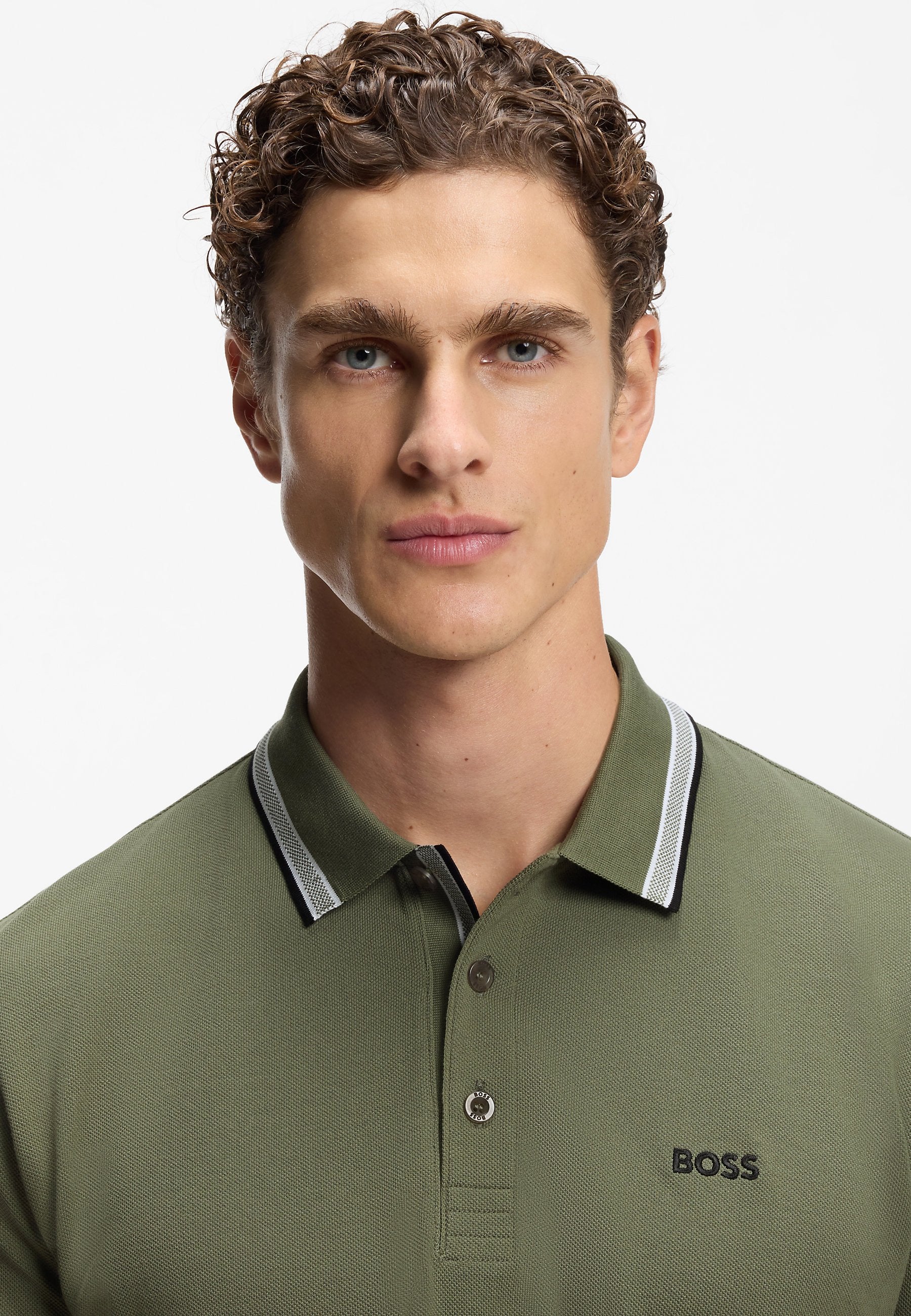 PADDY - Polo shirt - dark beige