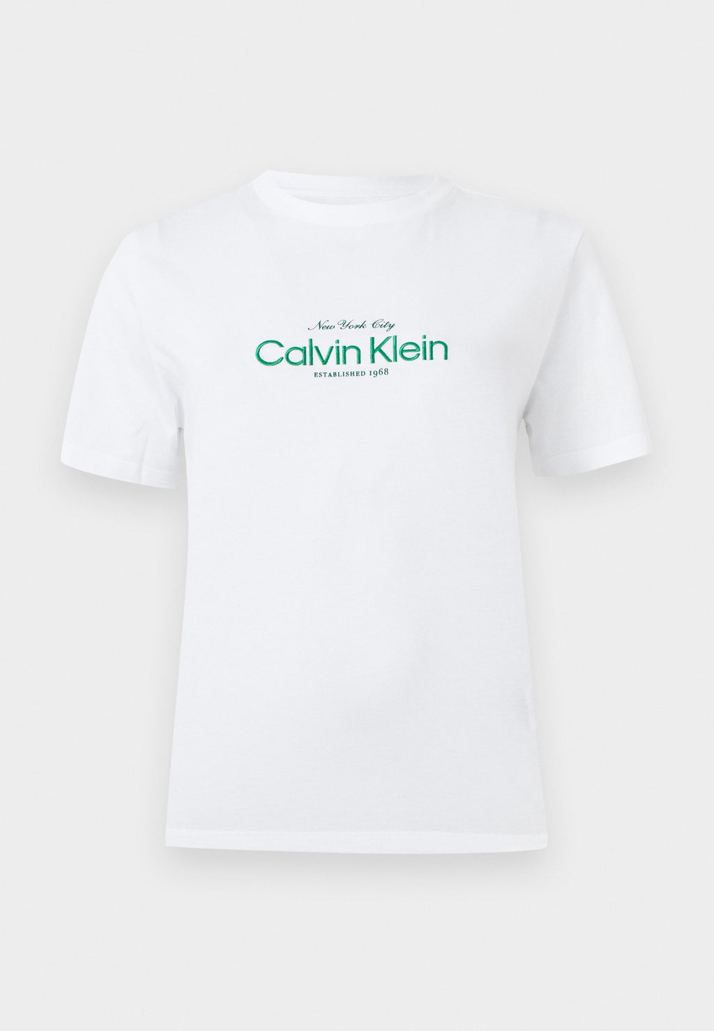 SS CLASSIC CK NYC LOGO TEE - T-shirt imprimé - blanc vif