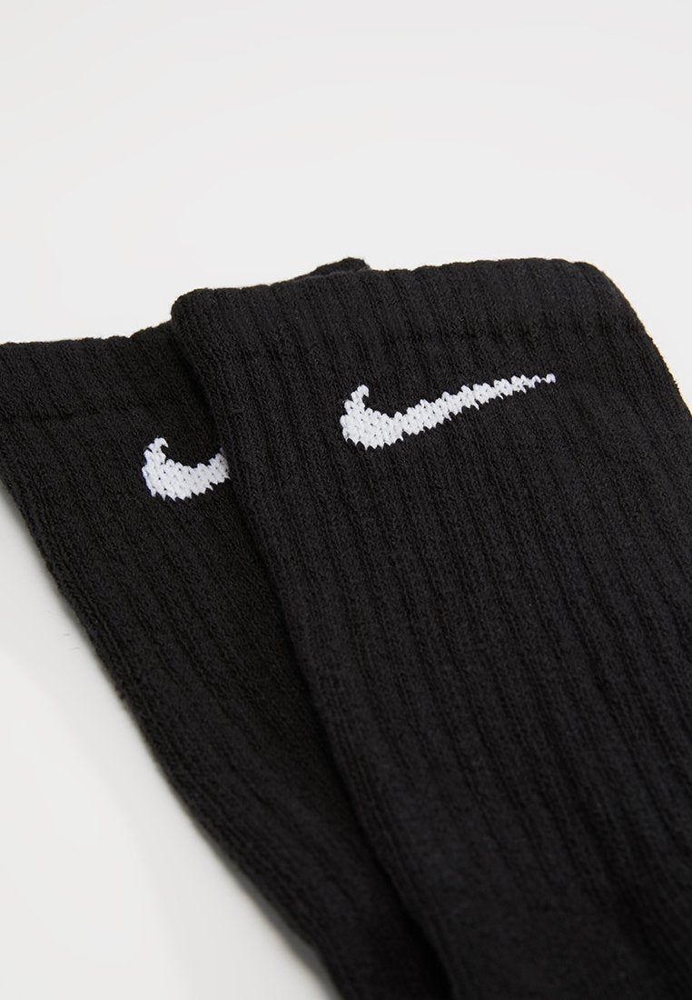 EVERYDAY CUSH CREW UNISEX 6 PACK  - Sports socks - black/white