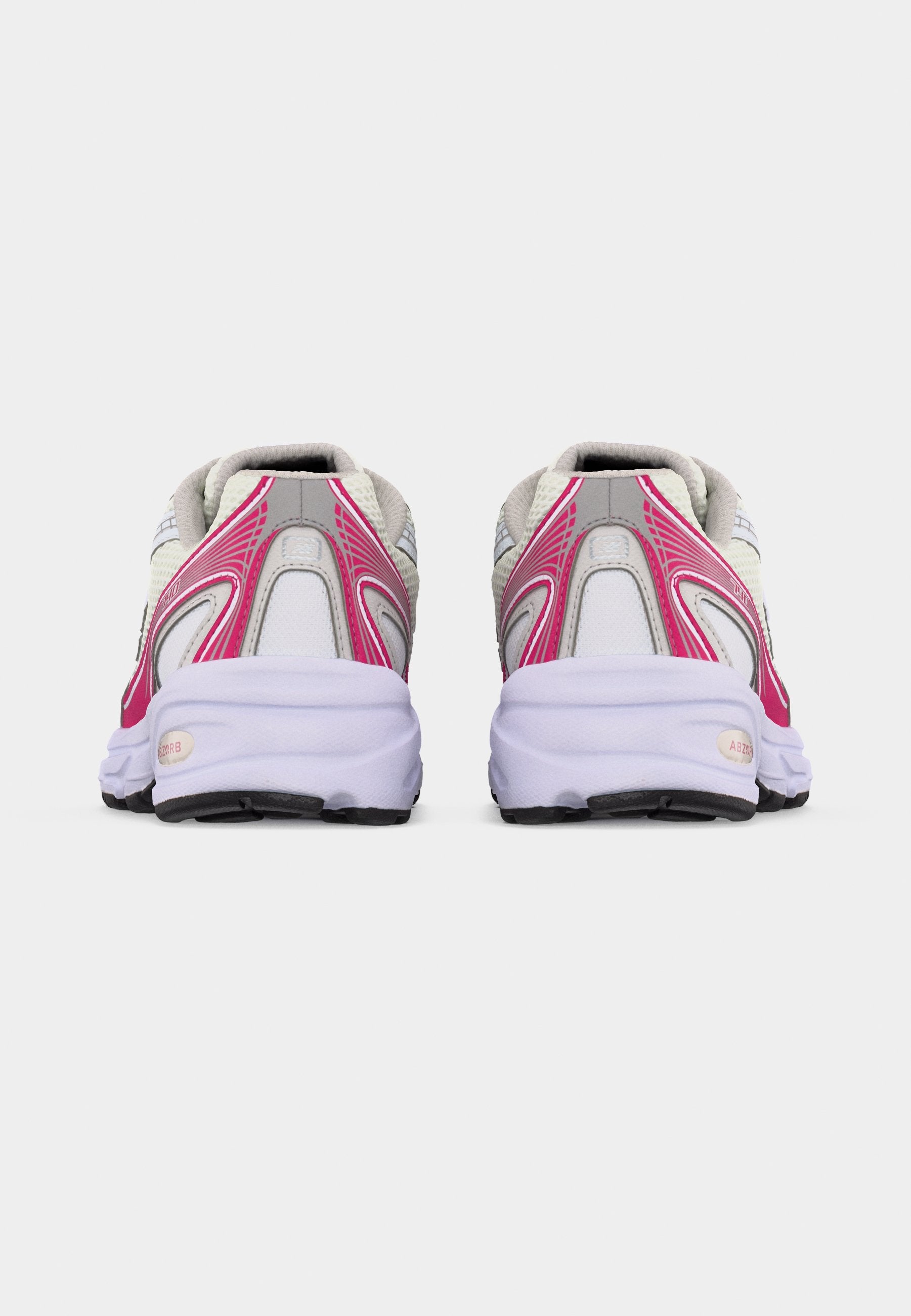 740 UNISEXE - Baskets - blanc/rose vif