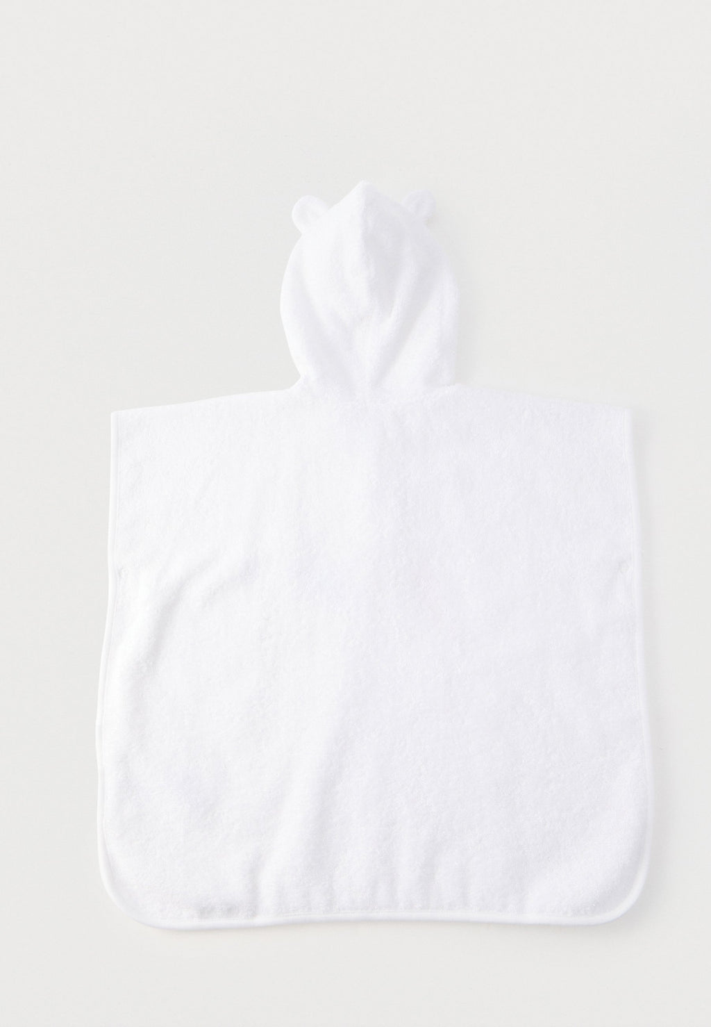 BABY TOWEL UNISEX - Bath towel - pure white