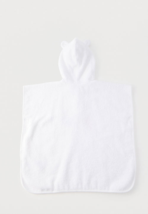 BABY TOWEL UNISEX - Bath towel - pure white