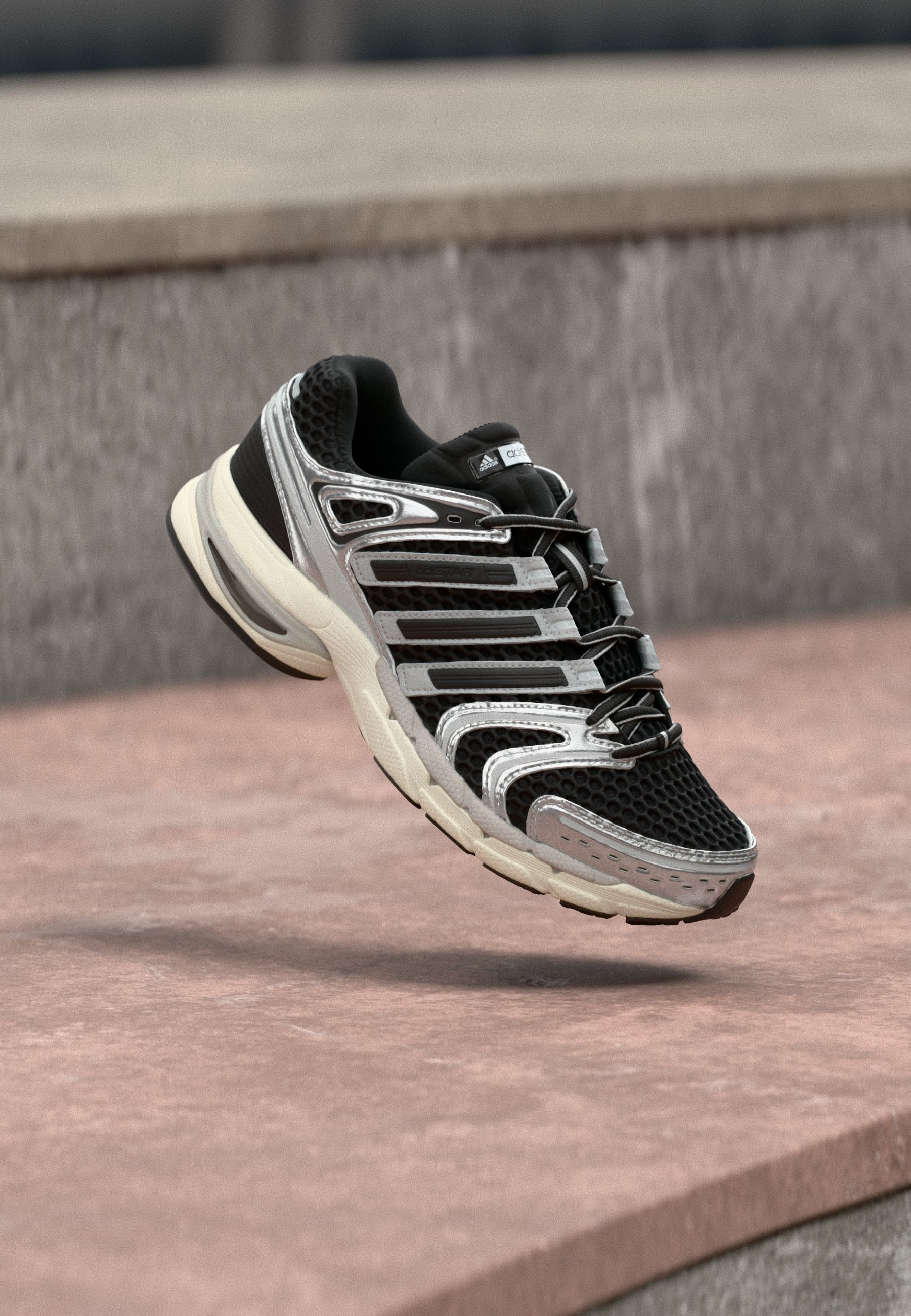 ADISTAR CONTROL 5 UNISEX - Antrenman Ayakkabısı - core black/silver-coloured metallic/grey one
