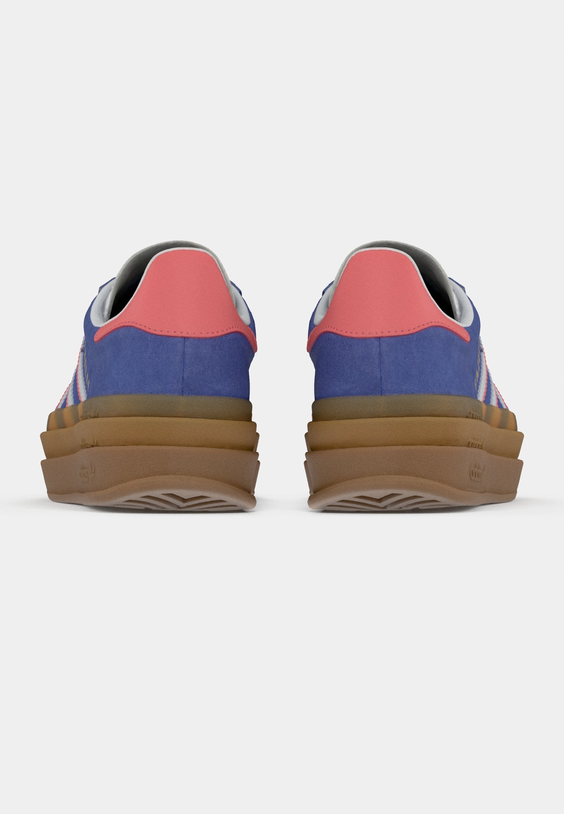 GAZELLE BOLD J UNISEX - Baskets - real lilac/footwear white/gold-coloured metallic