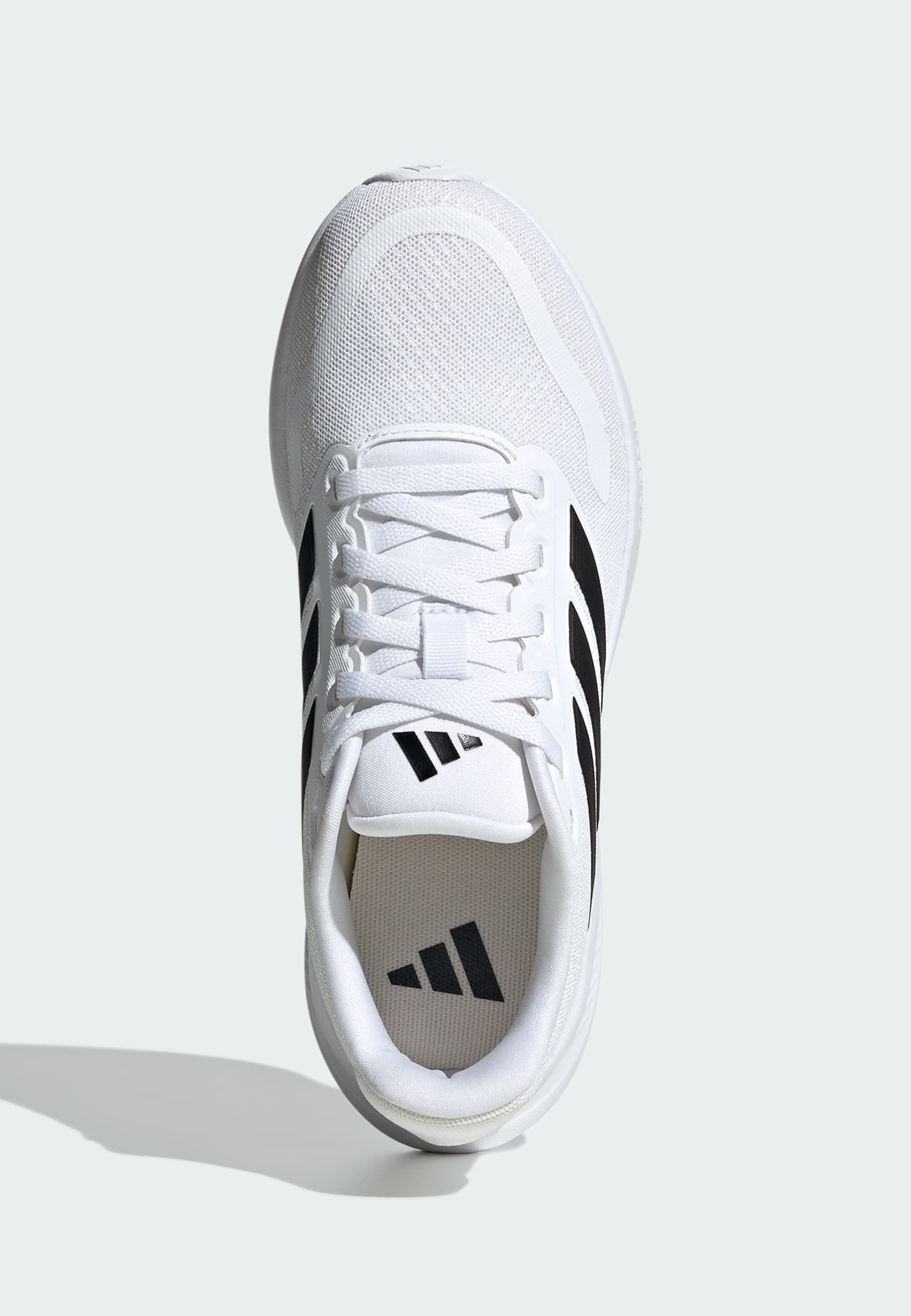 Road running shoes - cloud white   core black   core black