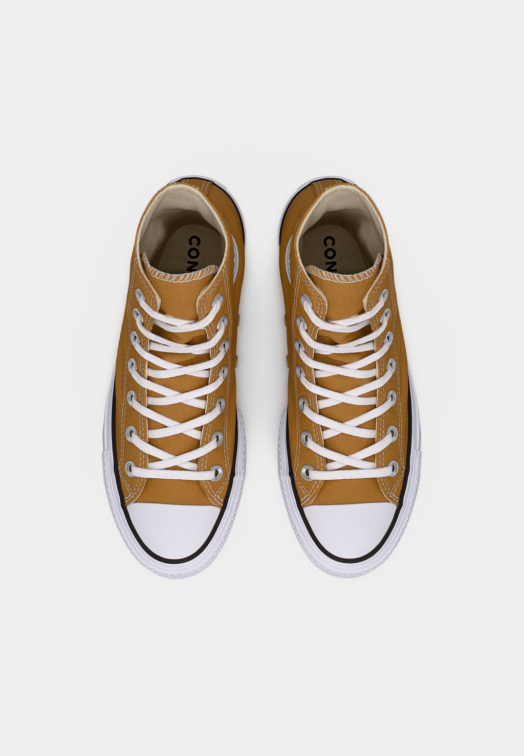 CHUCK TAYLOR ALL STAR LIFT - High-top trainers - honey stick/white/black