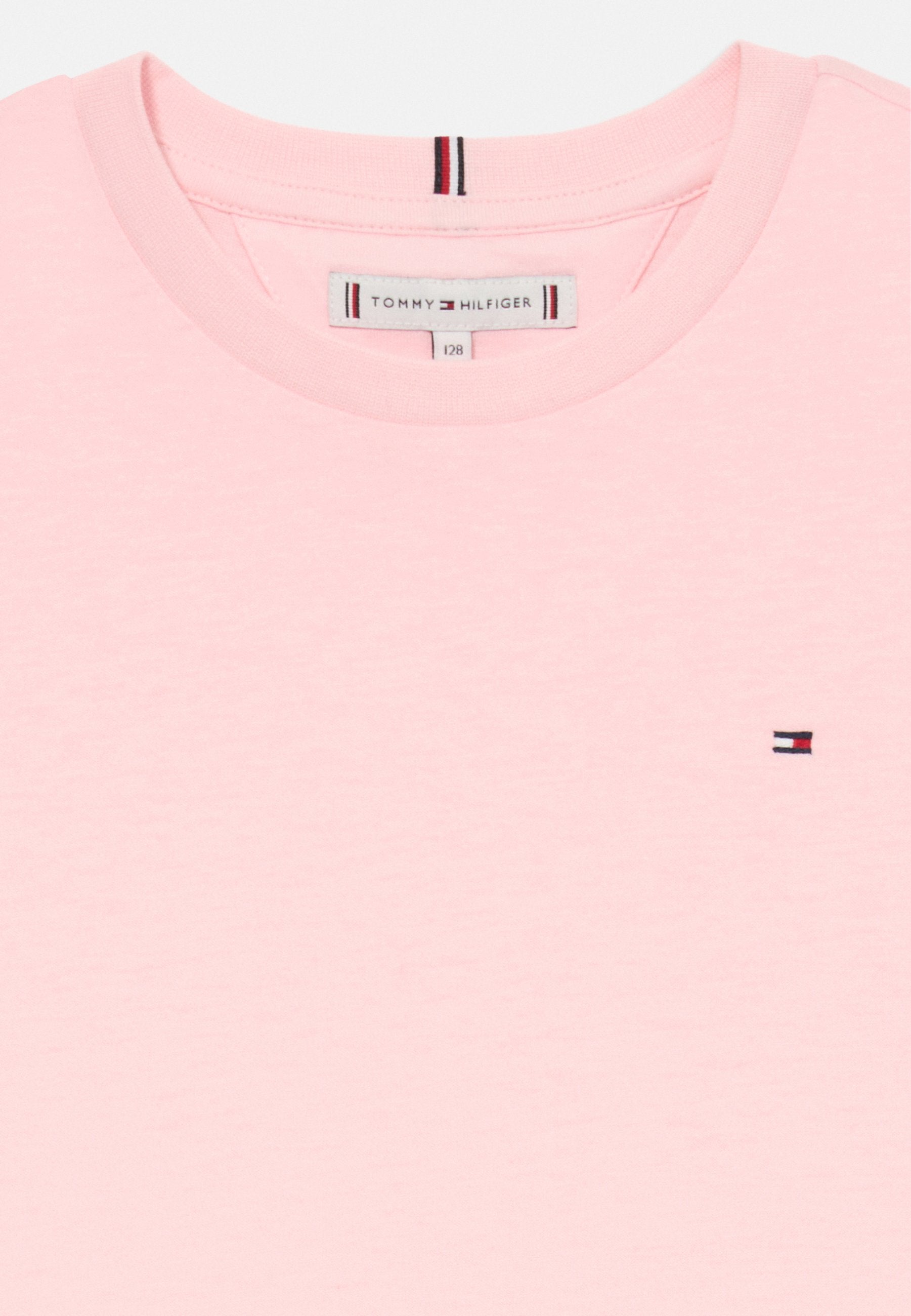 ESSENTIAL RUFFLE CUFF RELAXED TOP - Basic T-shirt - duchess pink
