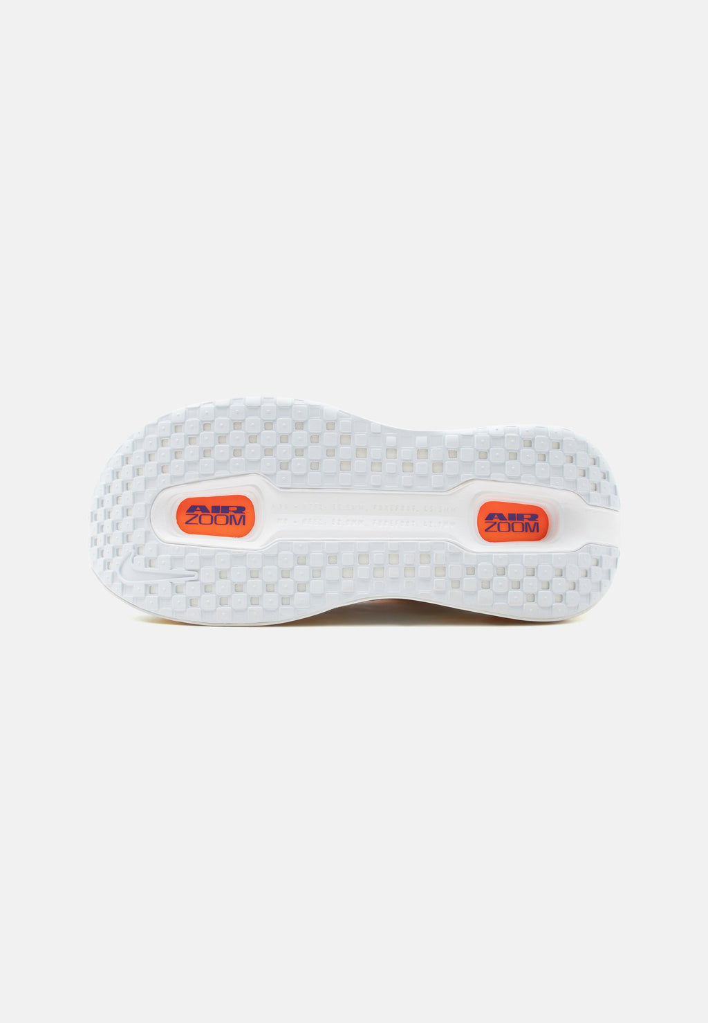 VOMERO PREMIUM - Road running shoes - white/lapis/total orange/laser orange/hydrogen blue/football grey