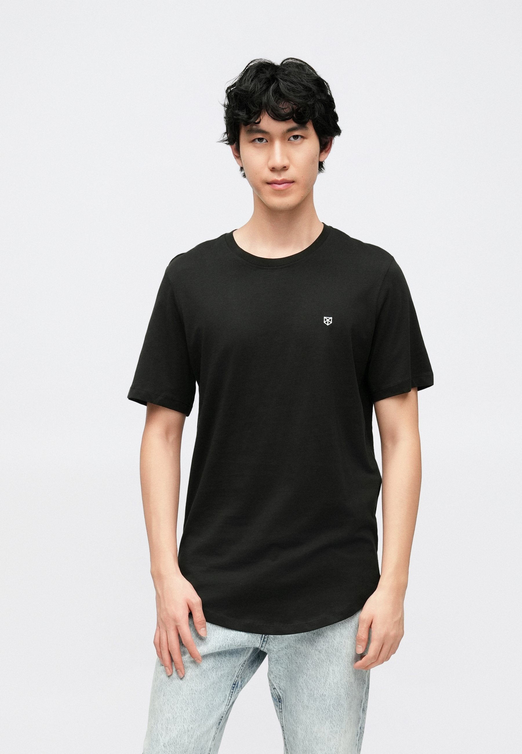 JPRBLABRODY TEE CREW NECK 5 PACK - Basic T-shirt - mehrfarbig