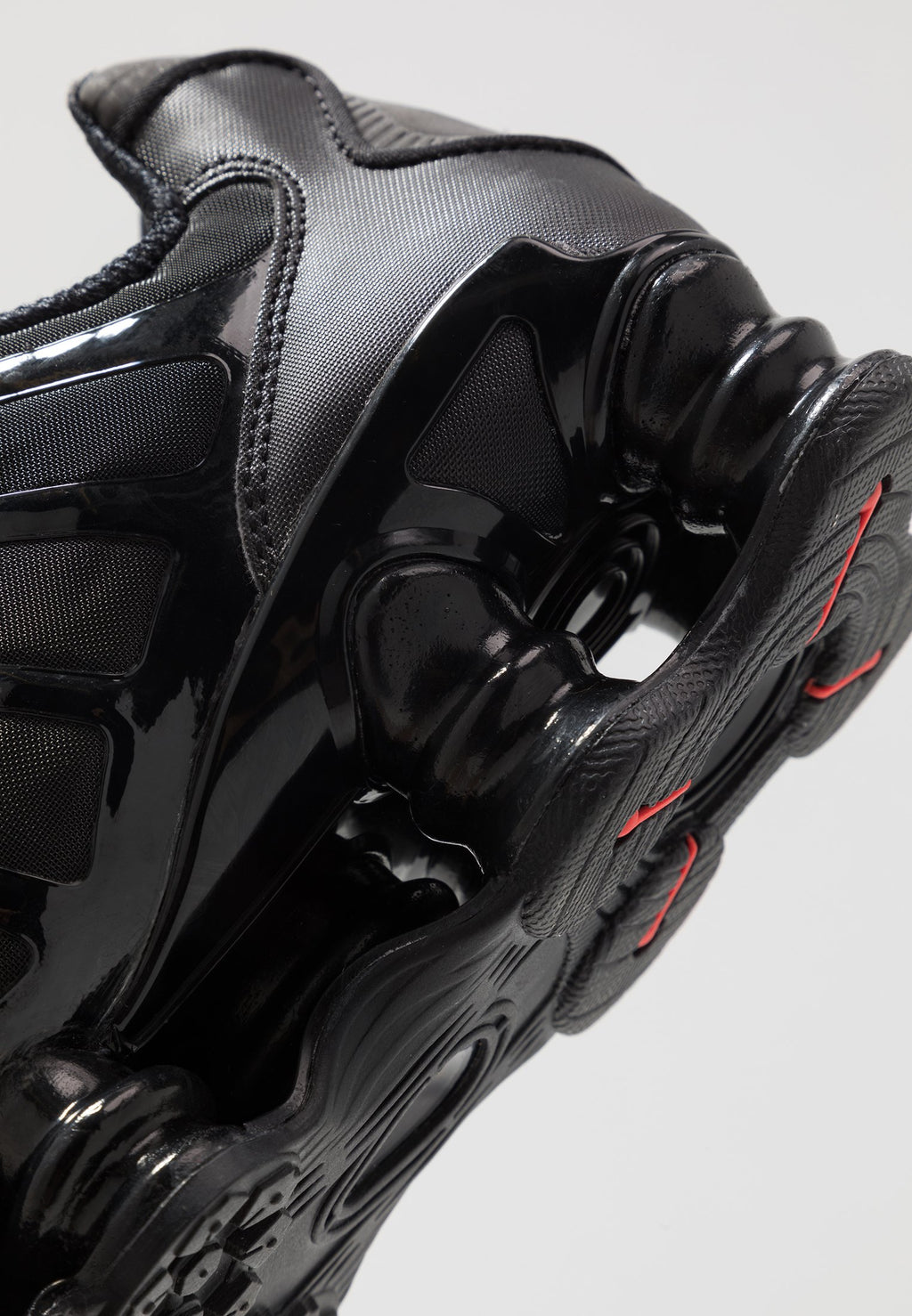SHOX TL - Trainers - black metallic hematite max orange black