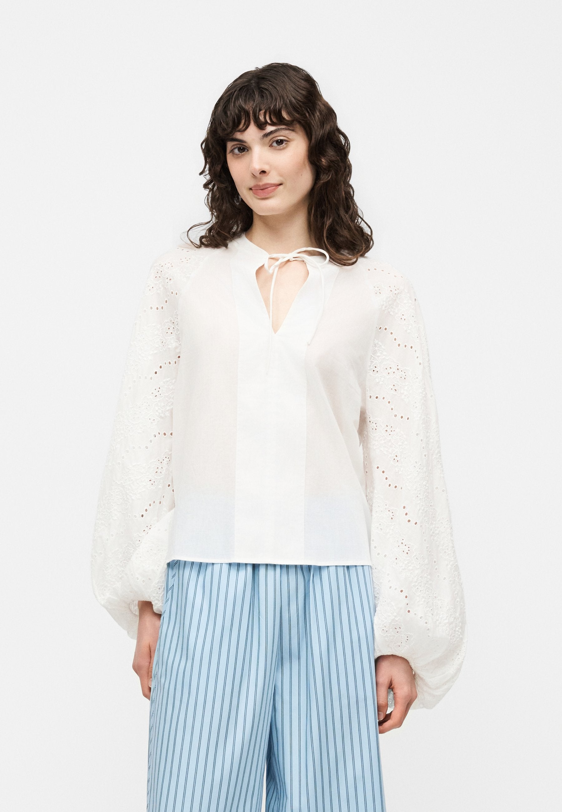 BELVAST - Blouse - open white