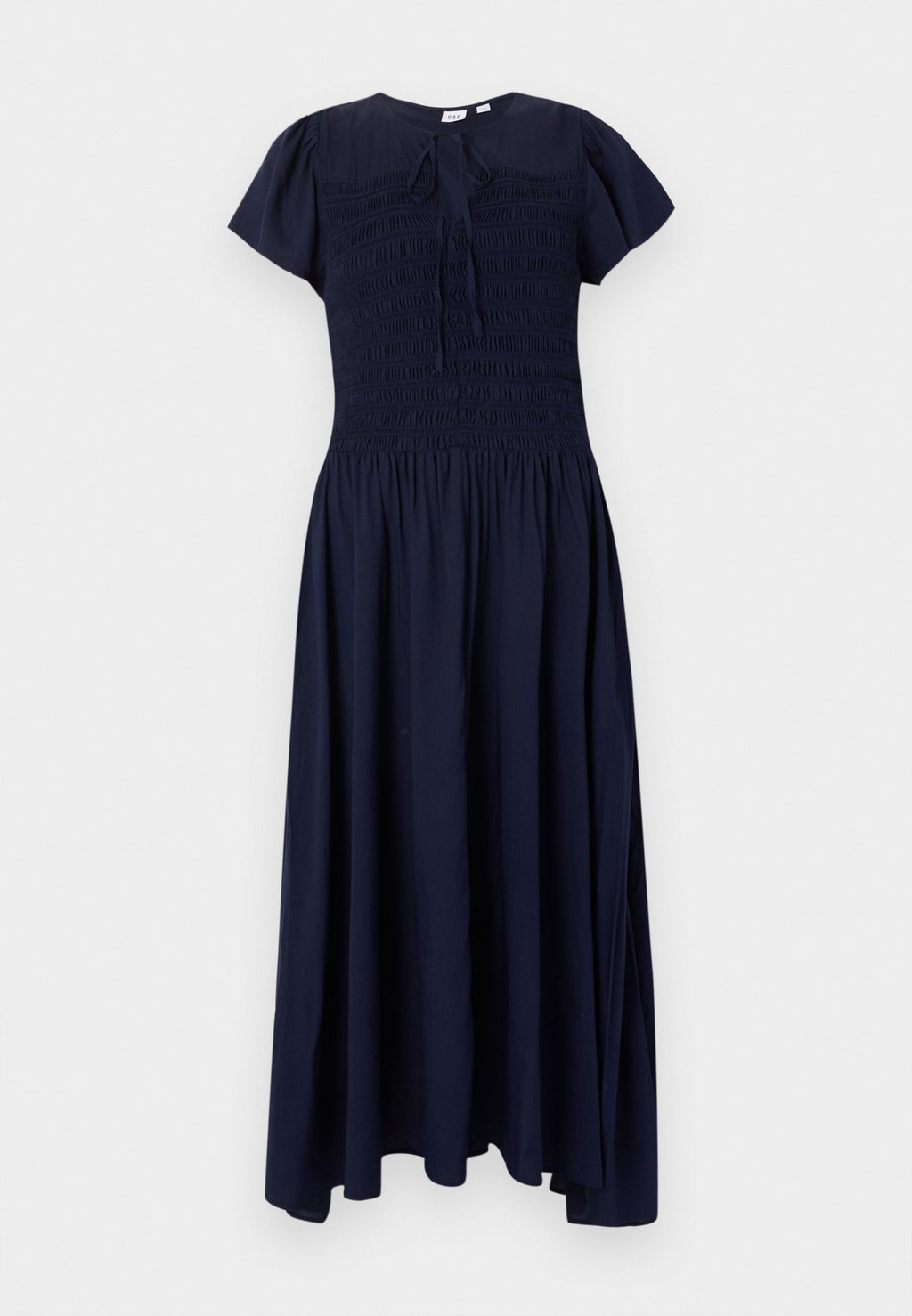 SMOCKED MIDI - Day dress - navy uniform