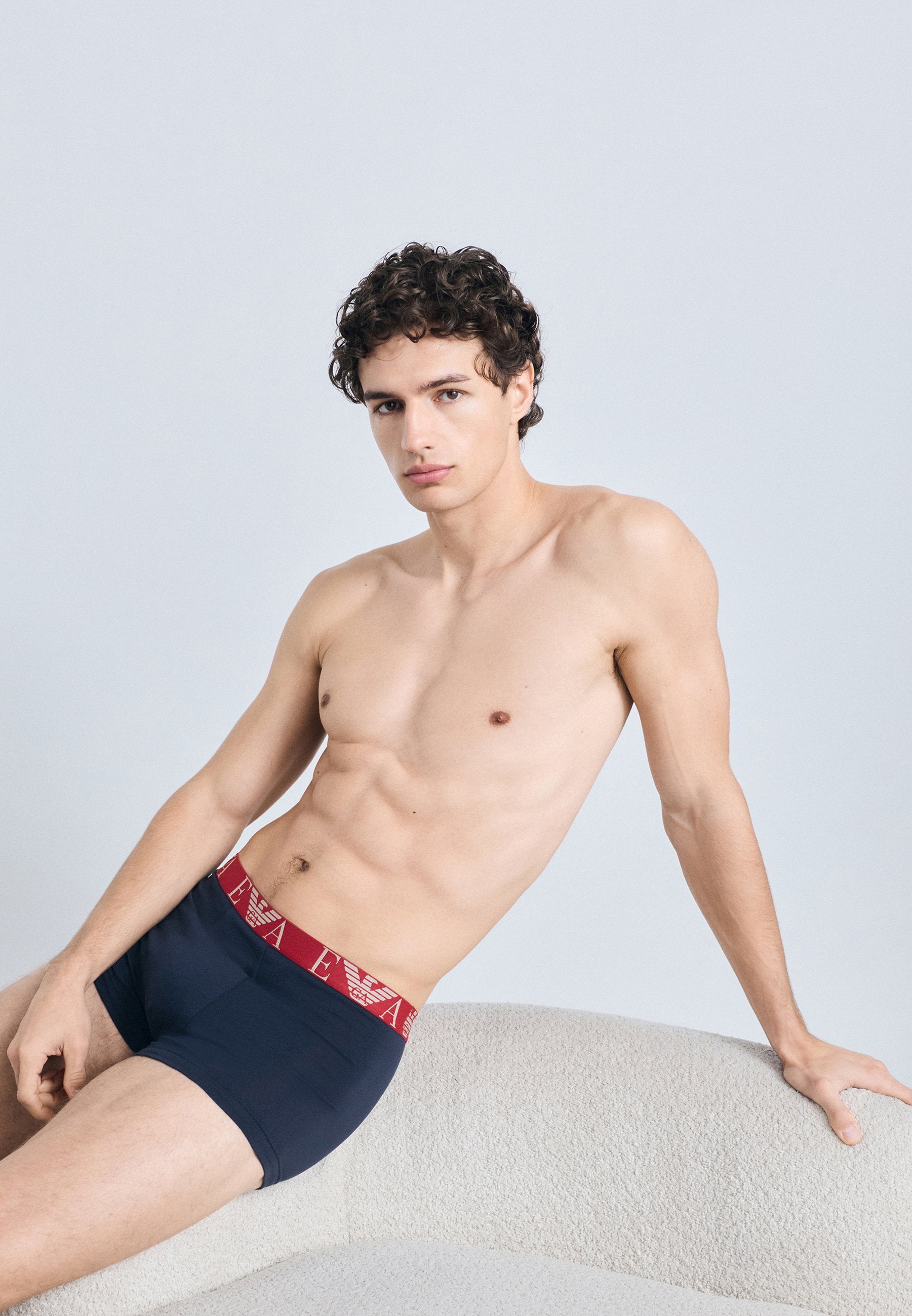 BOLD MONOGRAM TRUNK 3 PACK - Trunks - blue/scooter