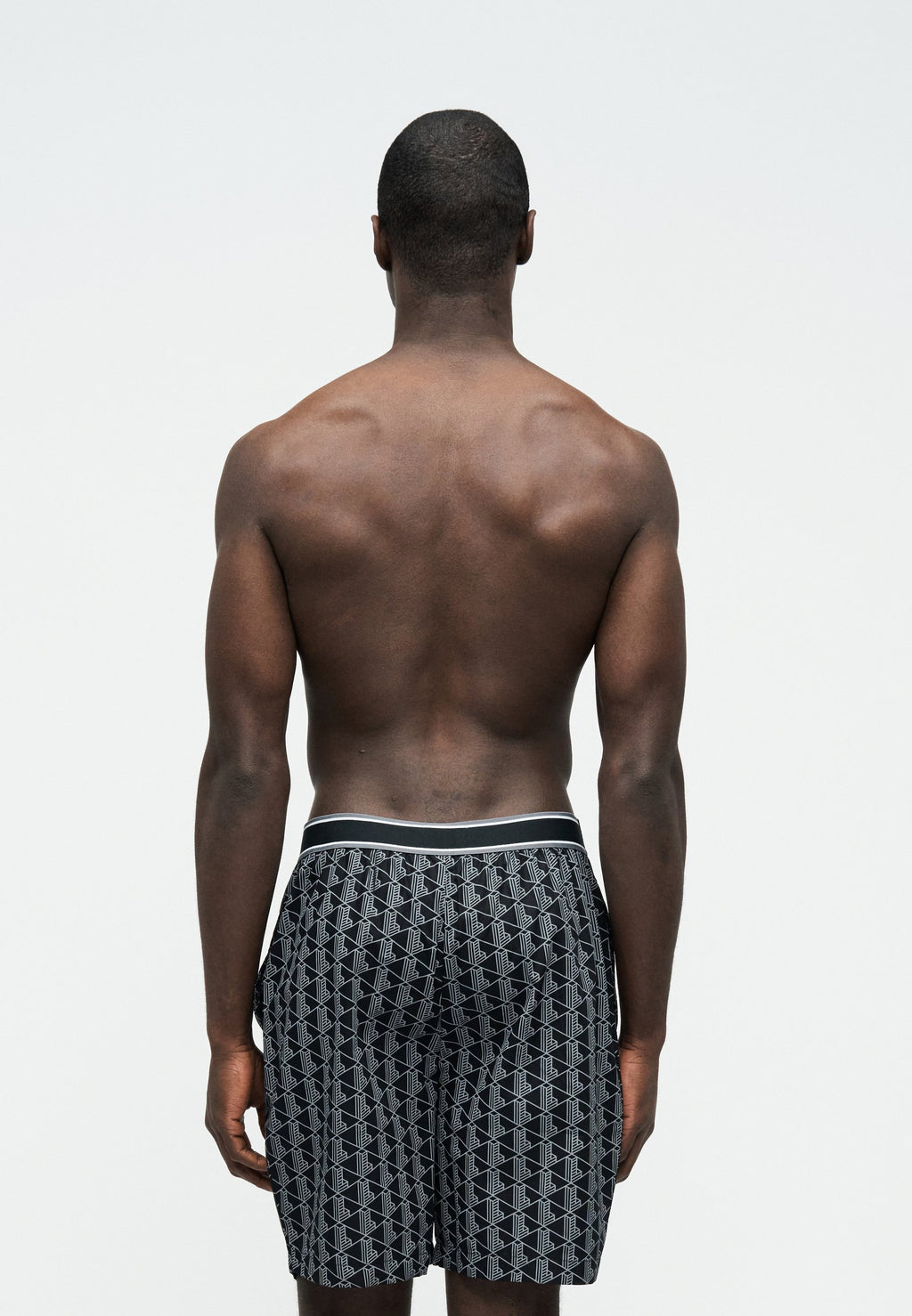 Pyjama bottoms - black/lead grey