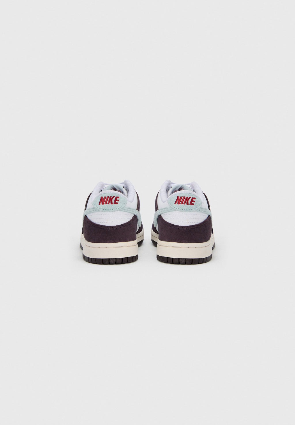 DUNK LOW UNISEXE - Baskets - blanc/bleu glacier/cendre bordeaux/rouge cramoisi