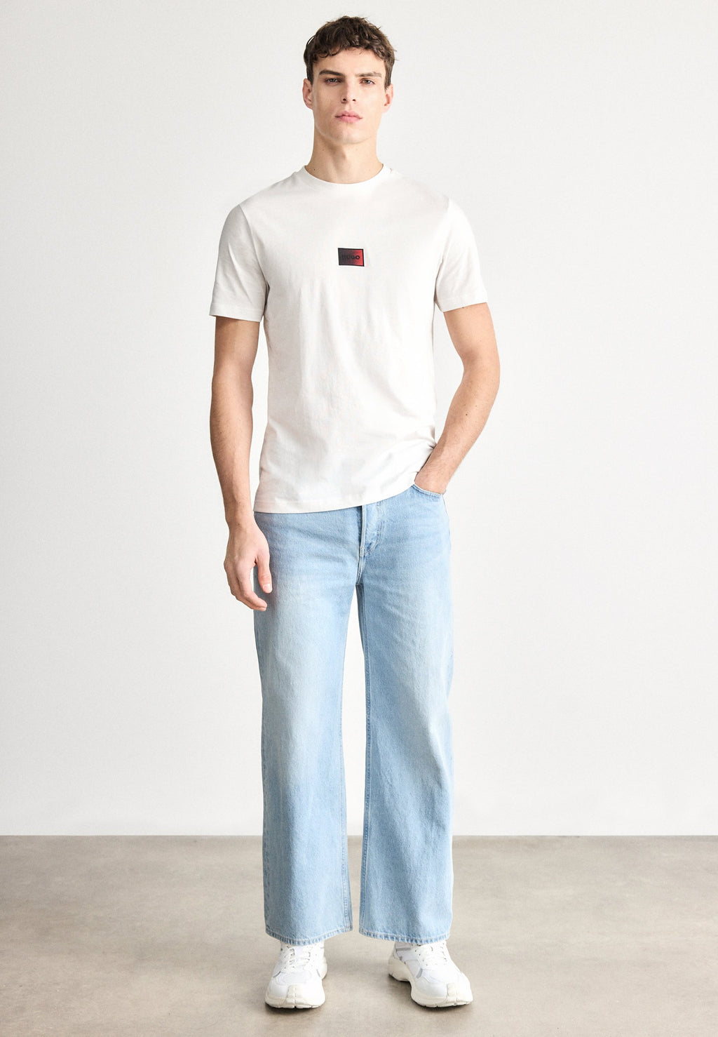 DANOTIE - Basic T-shirt - natural