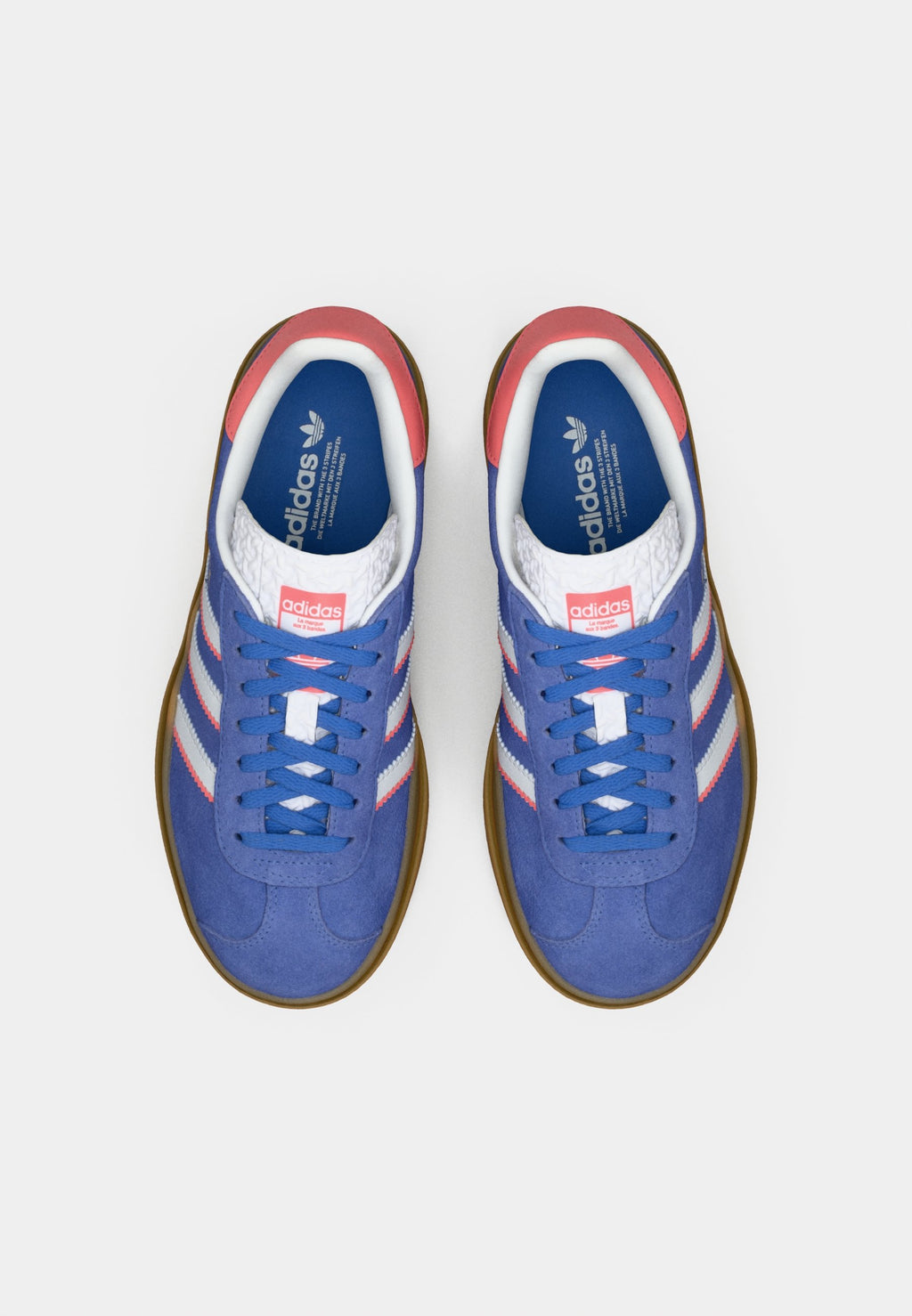 GAZELLE BOLD J UNISEX - Baskets - real lilac/footwear white/gold-coloured metallic