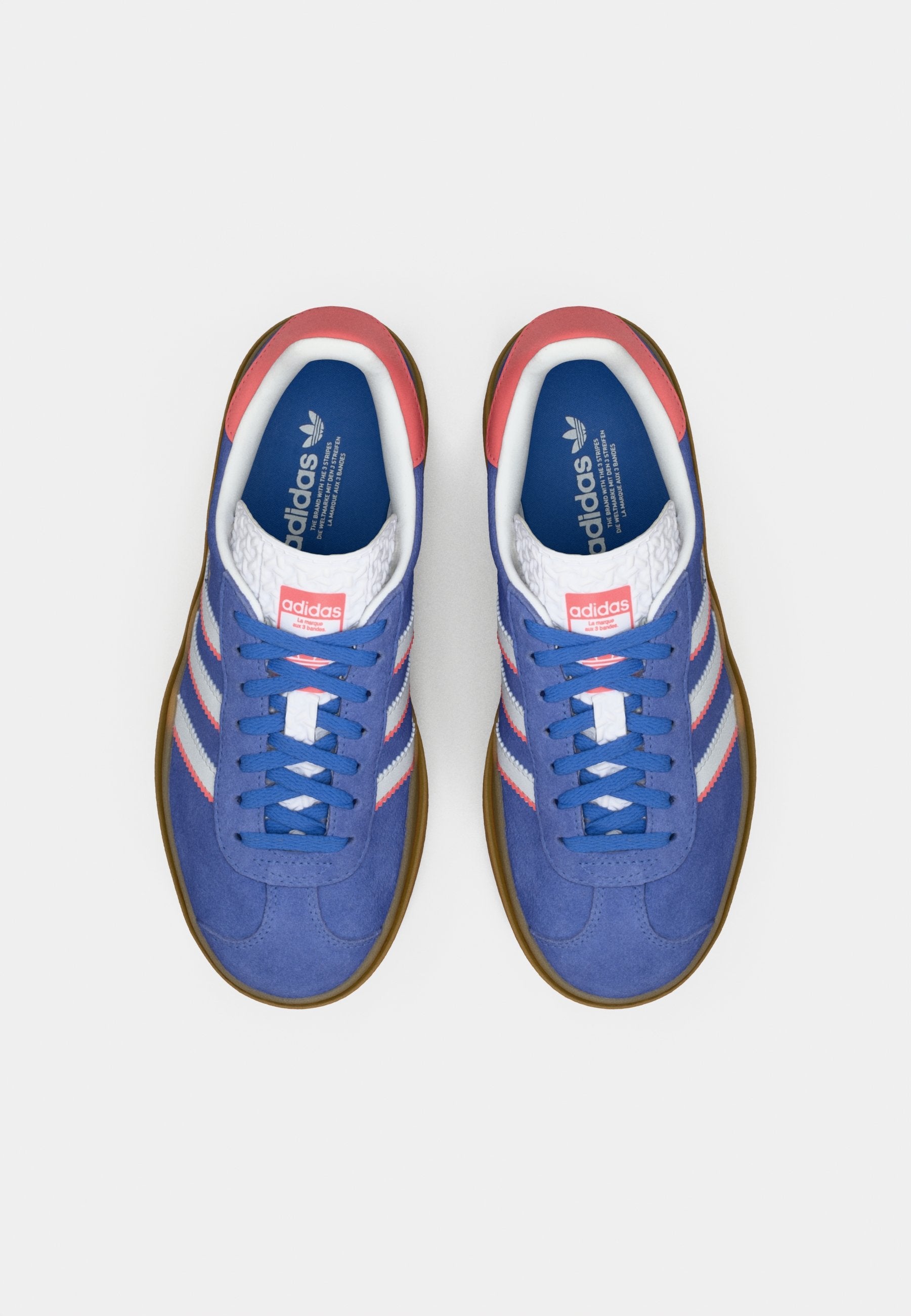 GAZELLE BOLD J UNISEX - Baskets - real lilac/footwear white/gold-coloured metallic