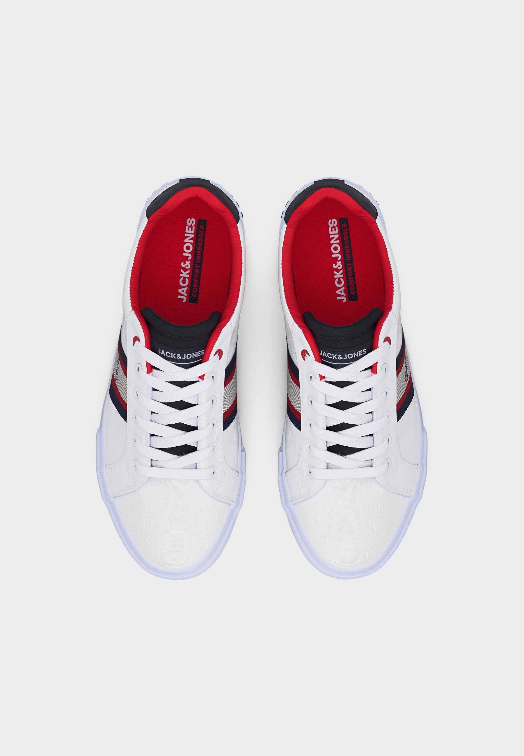JFWGORGON  - Trainers - white/navy/barbados cherry
