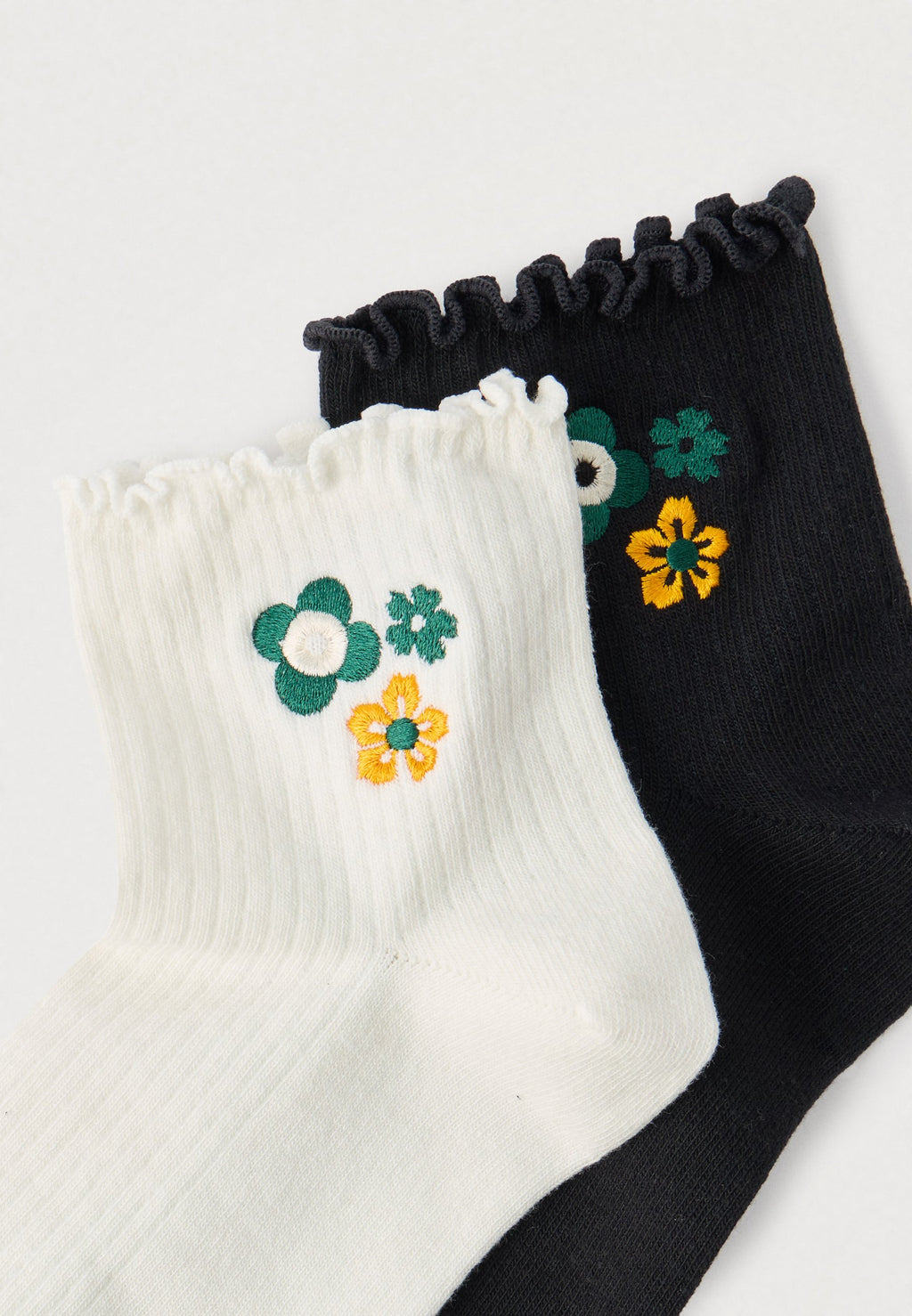LIBERTY 2 PACK - Socks - off white/black