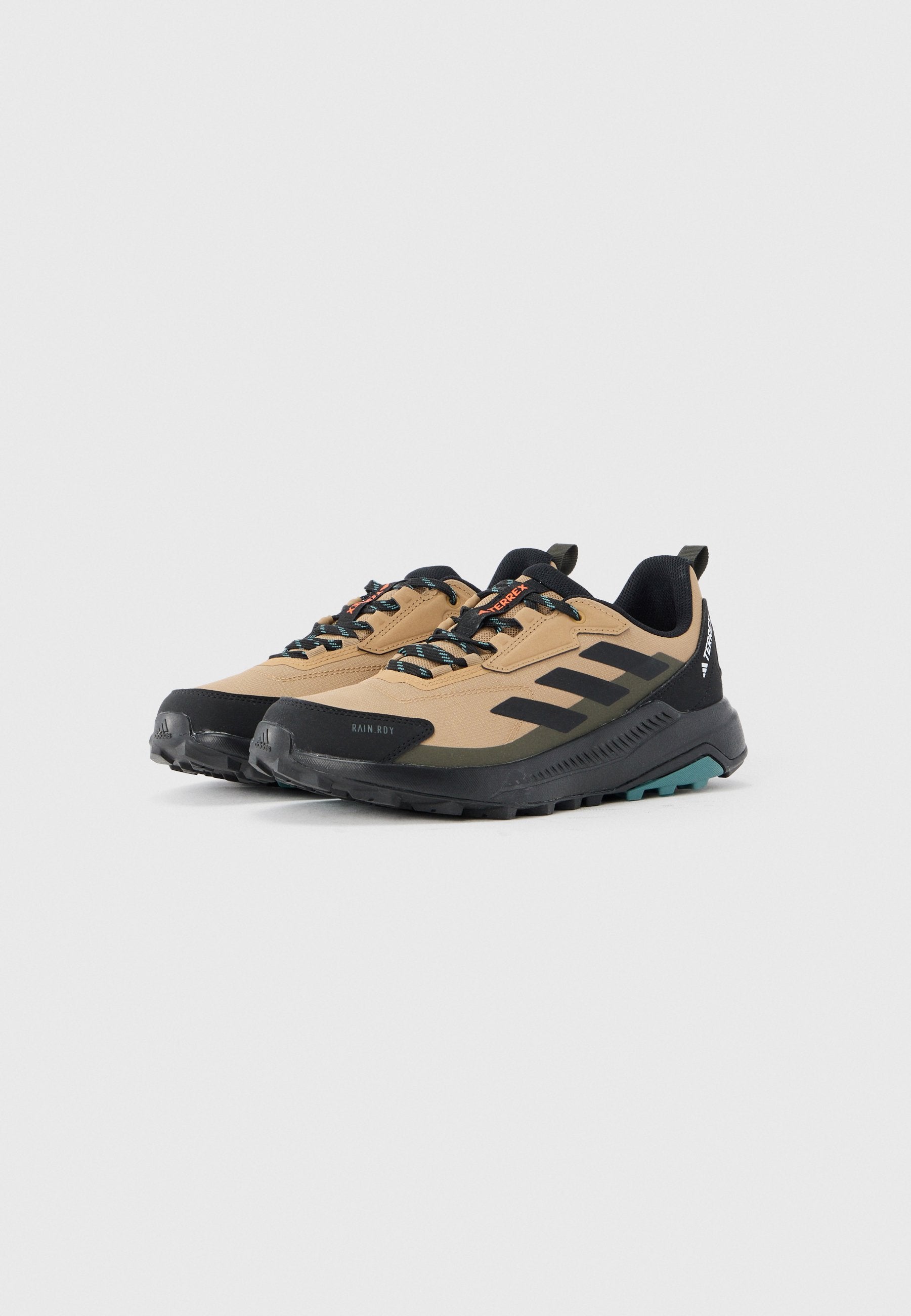 ANYLANDER - Hiking shoes - cardboard/core black/shadow olive