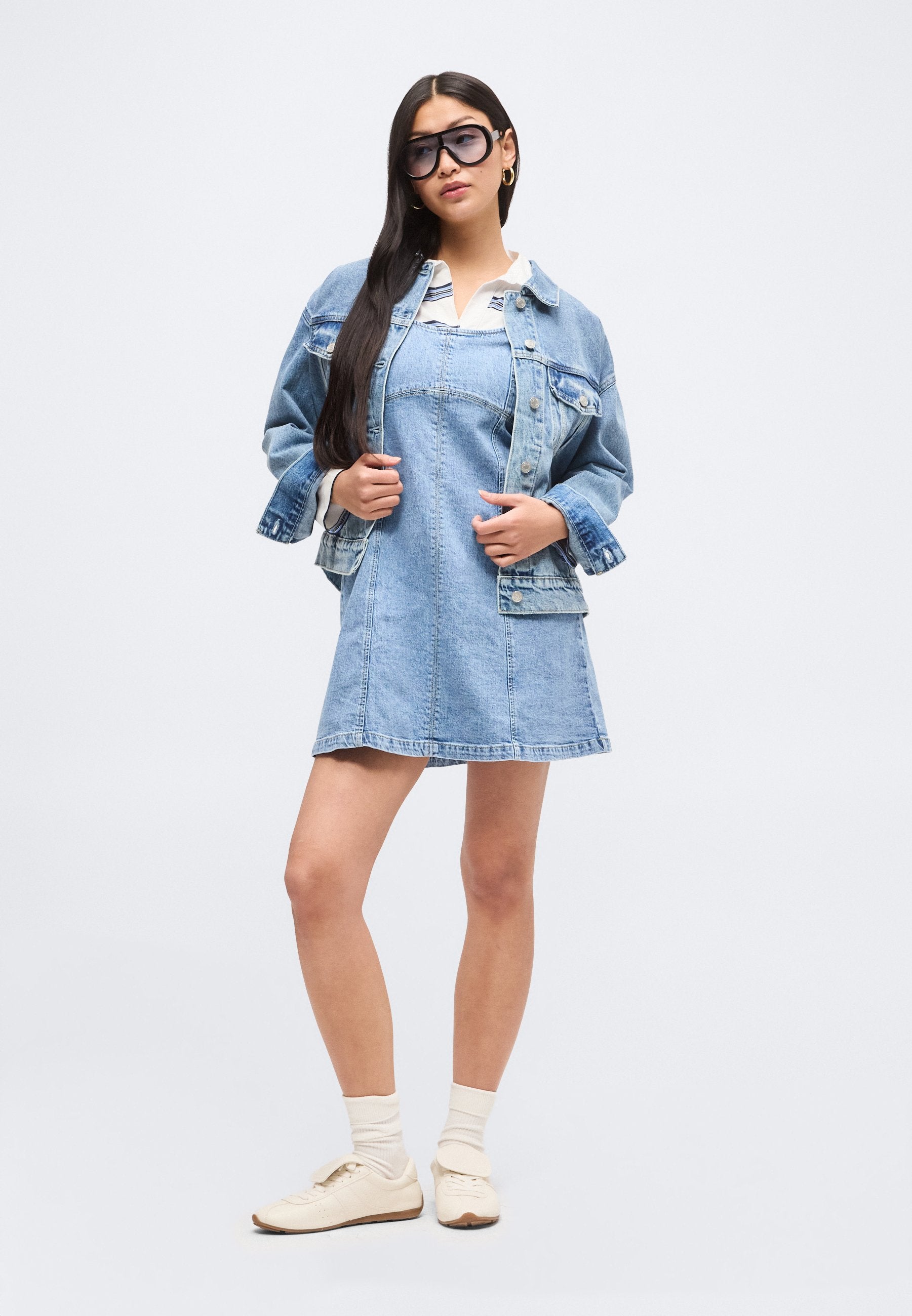 ICON - Denim jacket - light wash