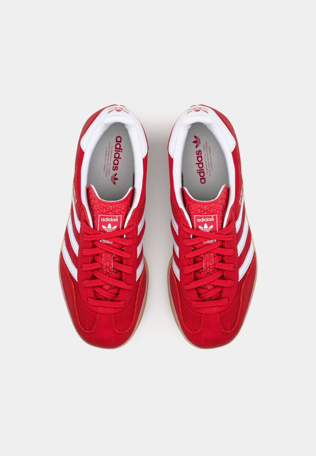 GAZELLE INDOOR UNISEXE - Baskets - better scarlet/footwear white