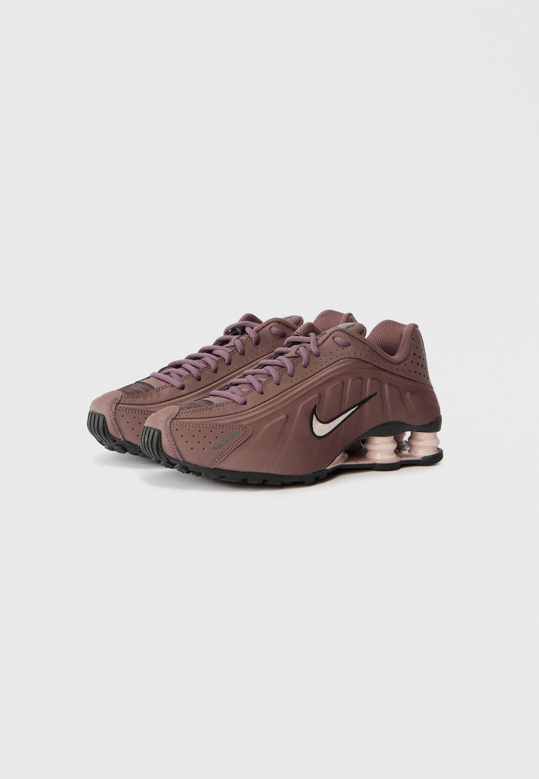 SHOX R4 UNISEX - Antrenman Ayakkabısı - tattoo/silt red/burgundy crush/dark grey