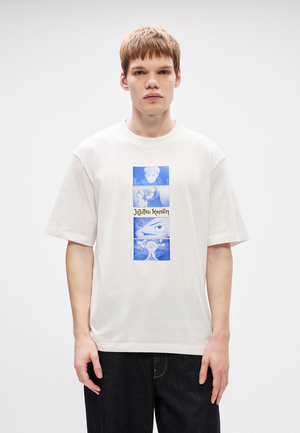 X JUJUTSU KAISEN NULEY - Print T-shirt - white