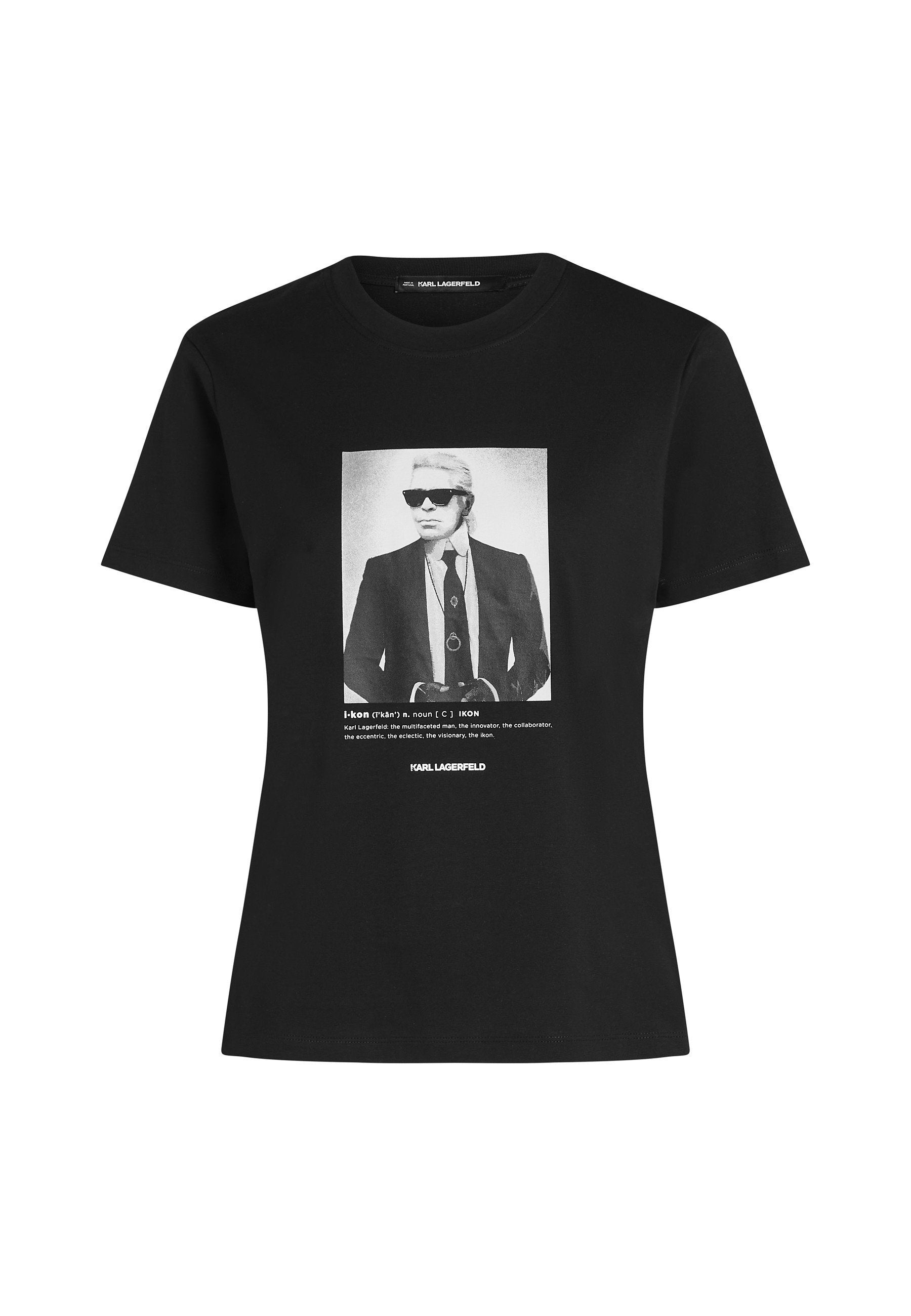 PORTRAIT - Print T-shirt - black
