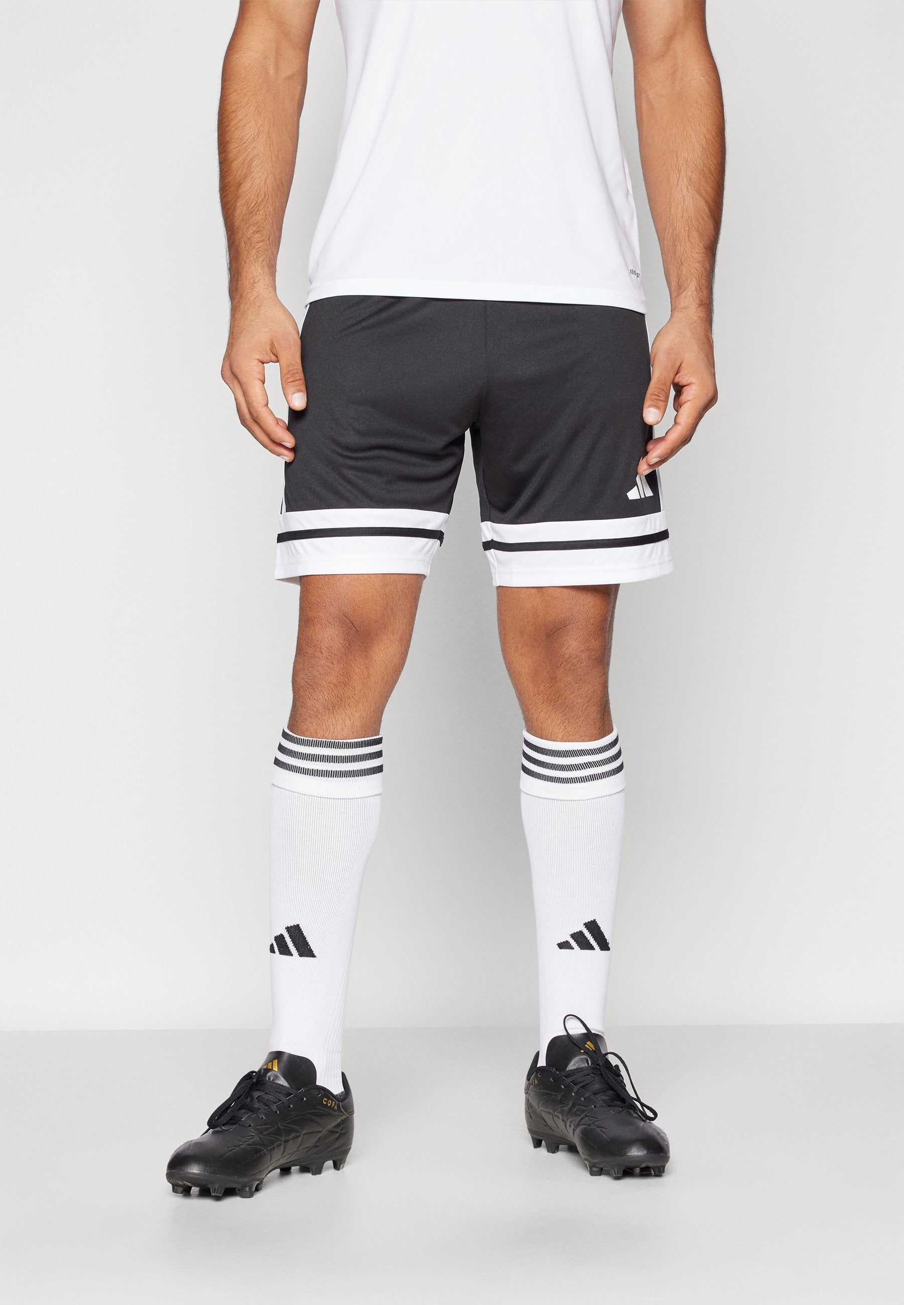 SQUADRA25 SHORTS - Sports shorts - black/white