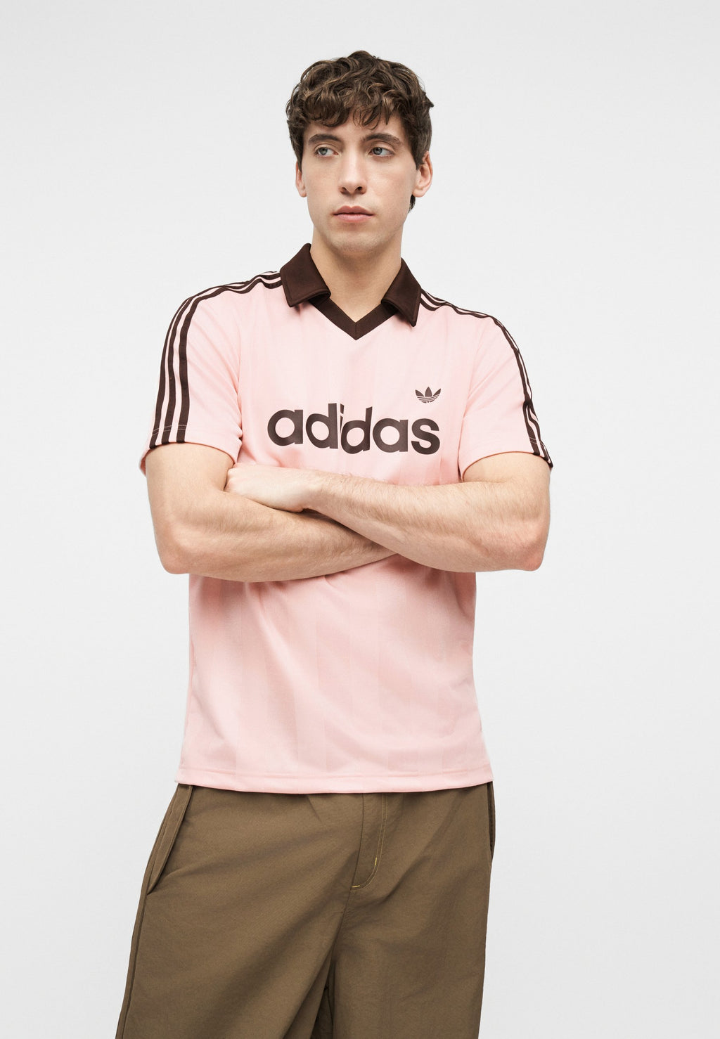 Polo shirt - sandy pink