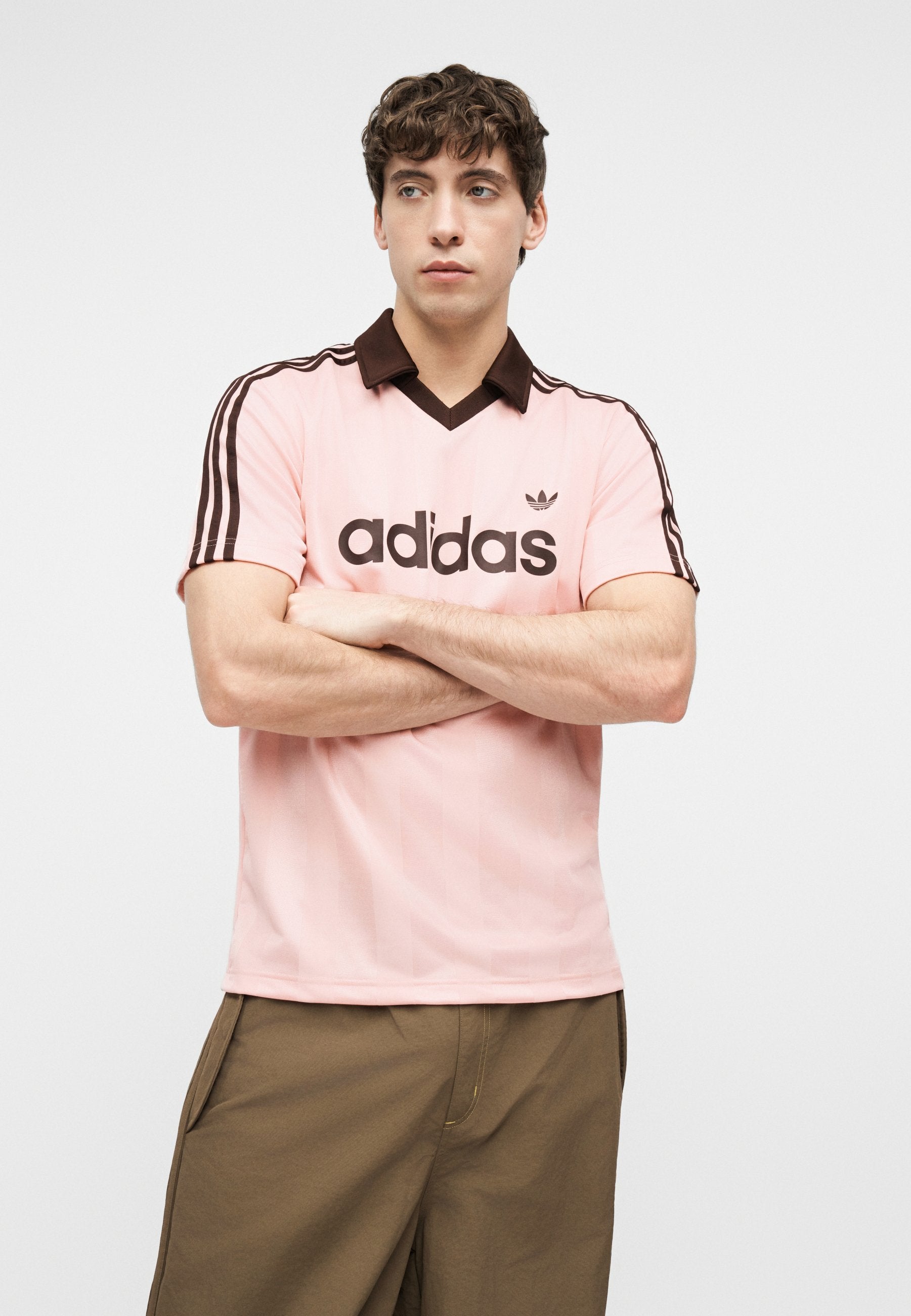 Polo shirt - sandy pink