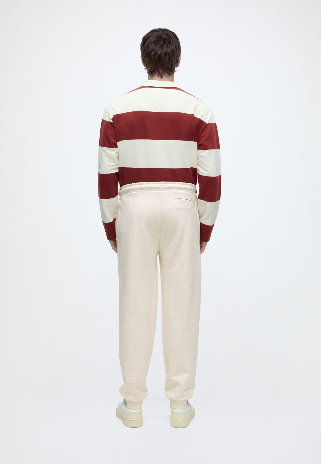 LONG PANTS - Tracksuit bottoms - open white