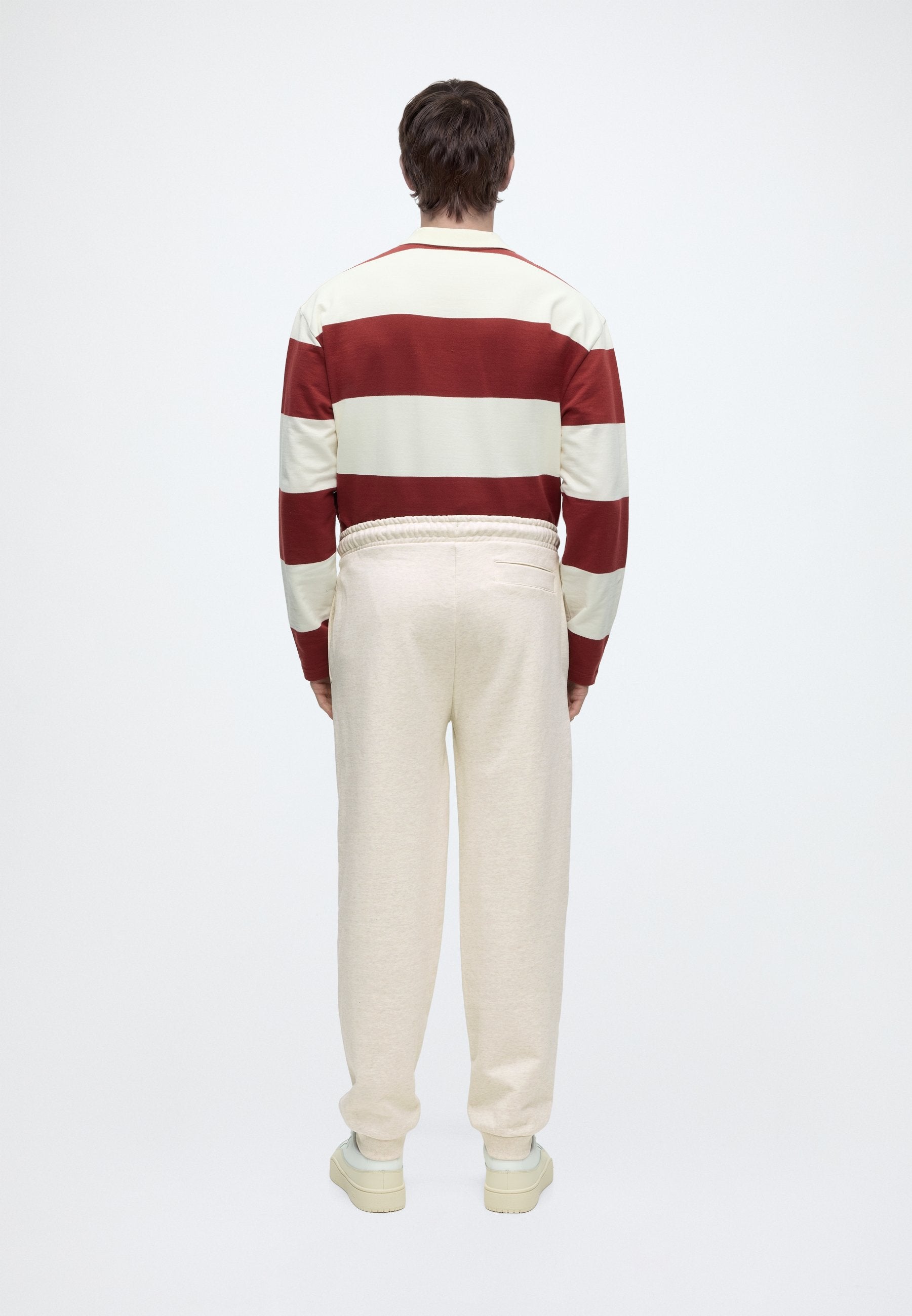 LONG PANTS - Tracksuit bottoms - open white